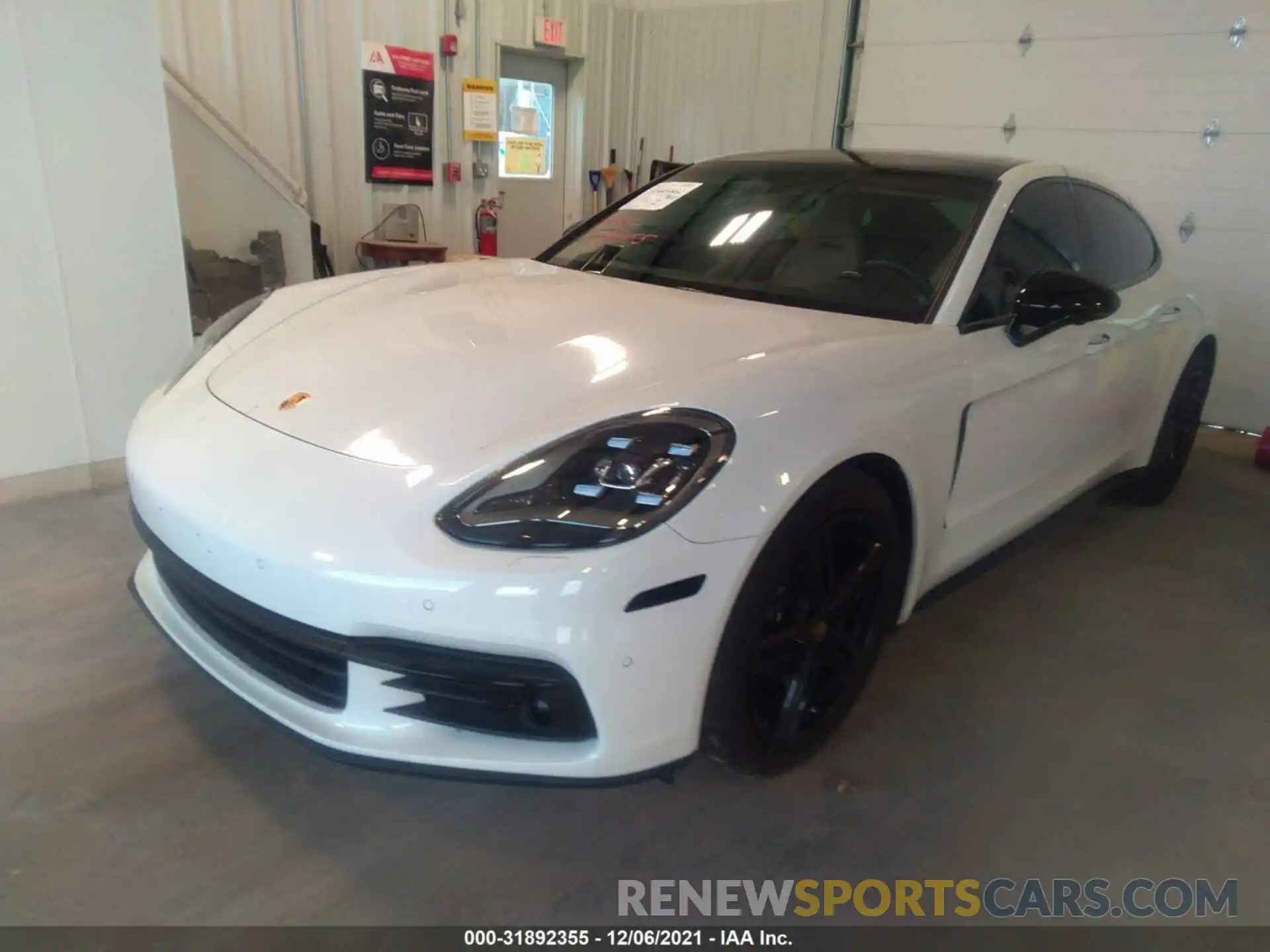 2 Photograph of a damaged car WP0AA2A73KL101169 PORSCHE PANAMERA 2019