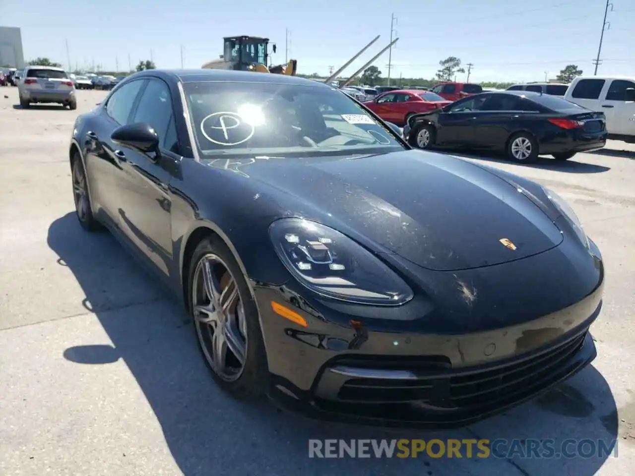 1 Photograph of a damaged car WP0AA2A75KL100153 PORSCHE PANAMERA 2019