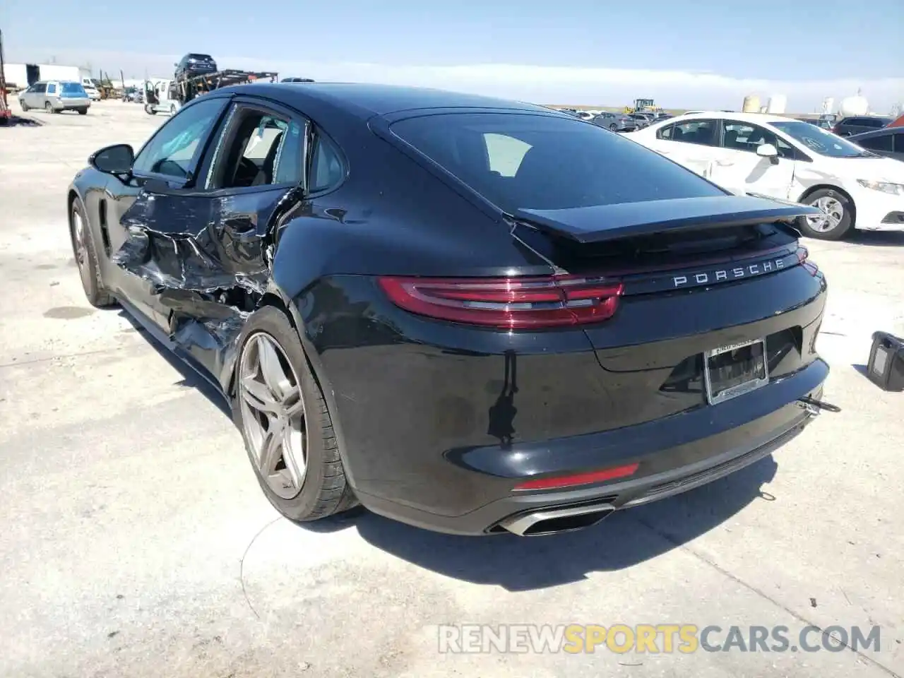 3 Photograph of a damaged car WP0AA2A75KL100153 PORSCHE PANAMERA 2019