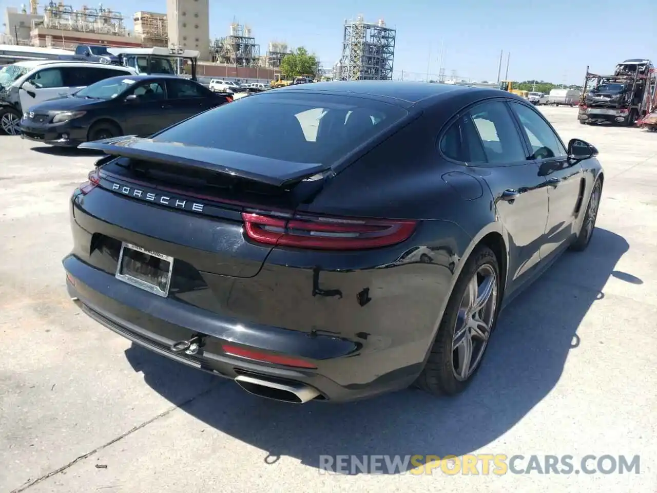 4 Фотография поврежденного автомобиля WP0AA2A75KL100153 PORSCHE PANAMERA 2019