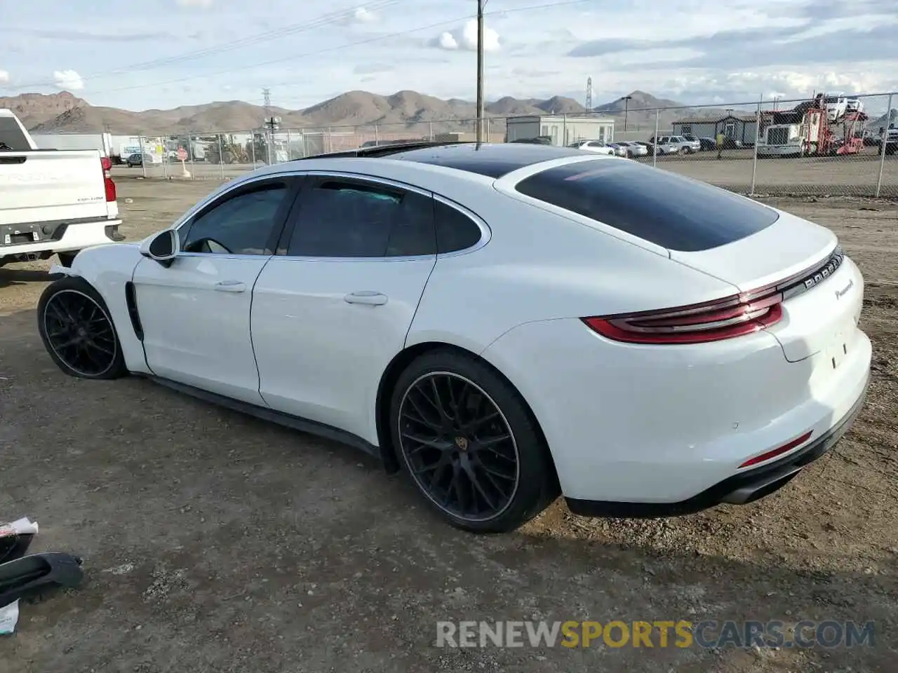 2 Photograph of a damaged car WP0AA2A75KL101528 PORSCHE PANAMERA 2019