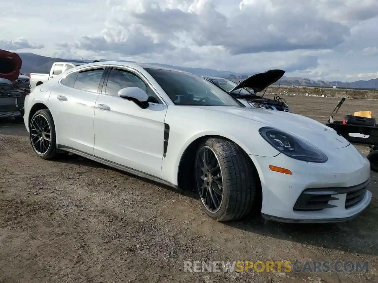 4 Photograph of a damaged car WP0AA2A75KL101528 PORSCHE PANAMERA 2019