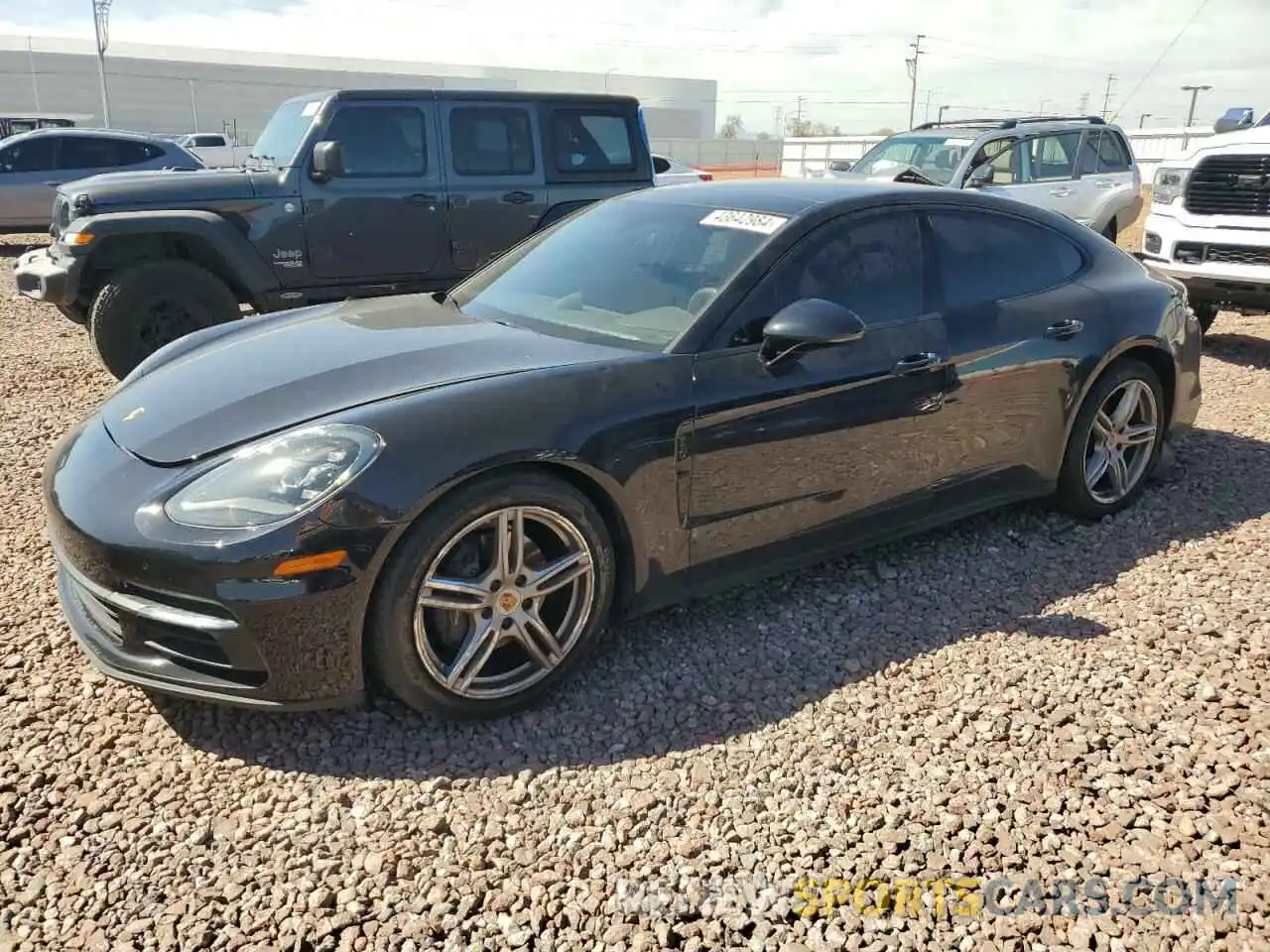 1 Photograph of a damaged car WP0AA2A76KL101165 PORSCHE PANAMERA 2019