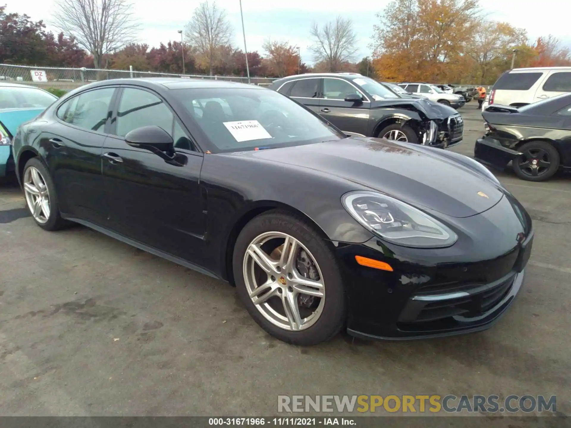 1 Photograph of a damaged car WP0AA2A77KL101238 PORSCHE PANAMERA 2019