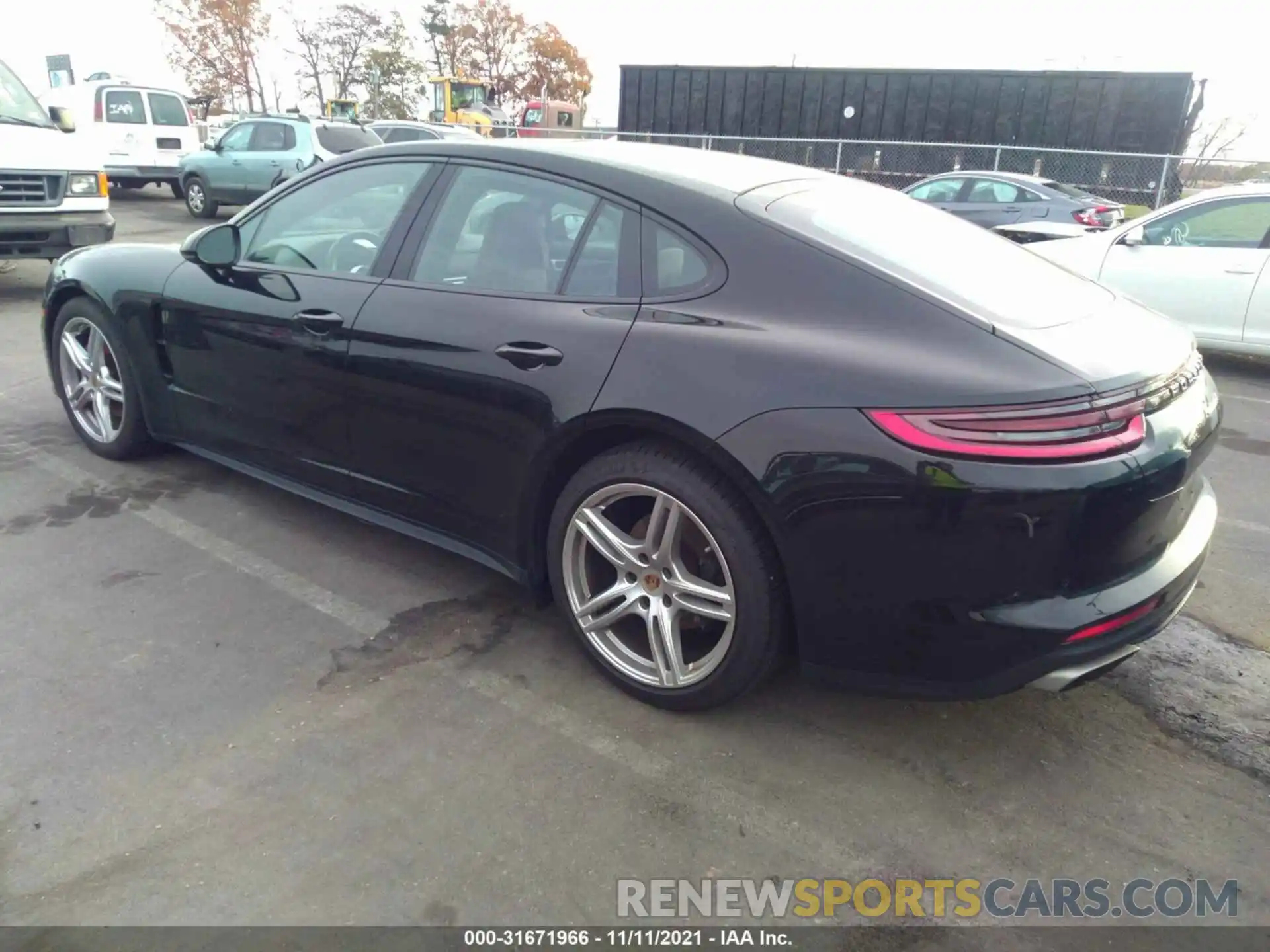 3 Photograph of a damaged car WP0AA2A77KL101238 PORSCHE PANAMERA 2019