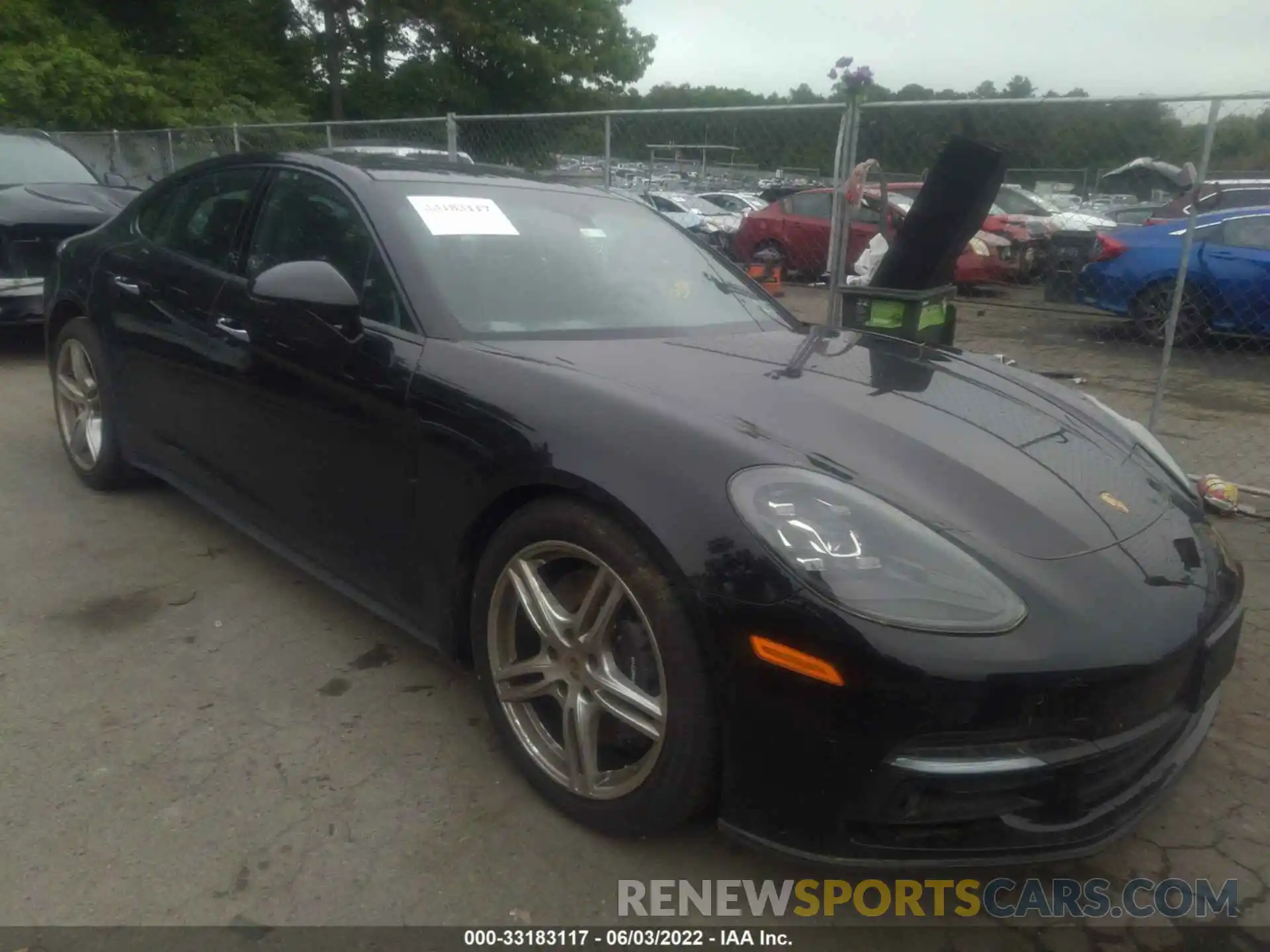 1 Photograph of a damaged car WP0AA2A77KL101904 PORSCHE PANAMERA 2019