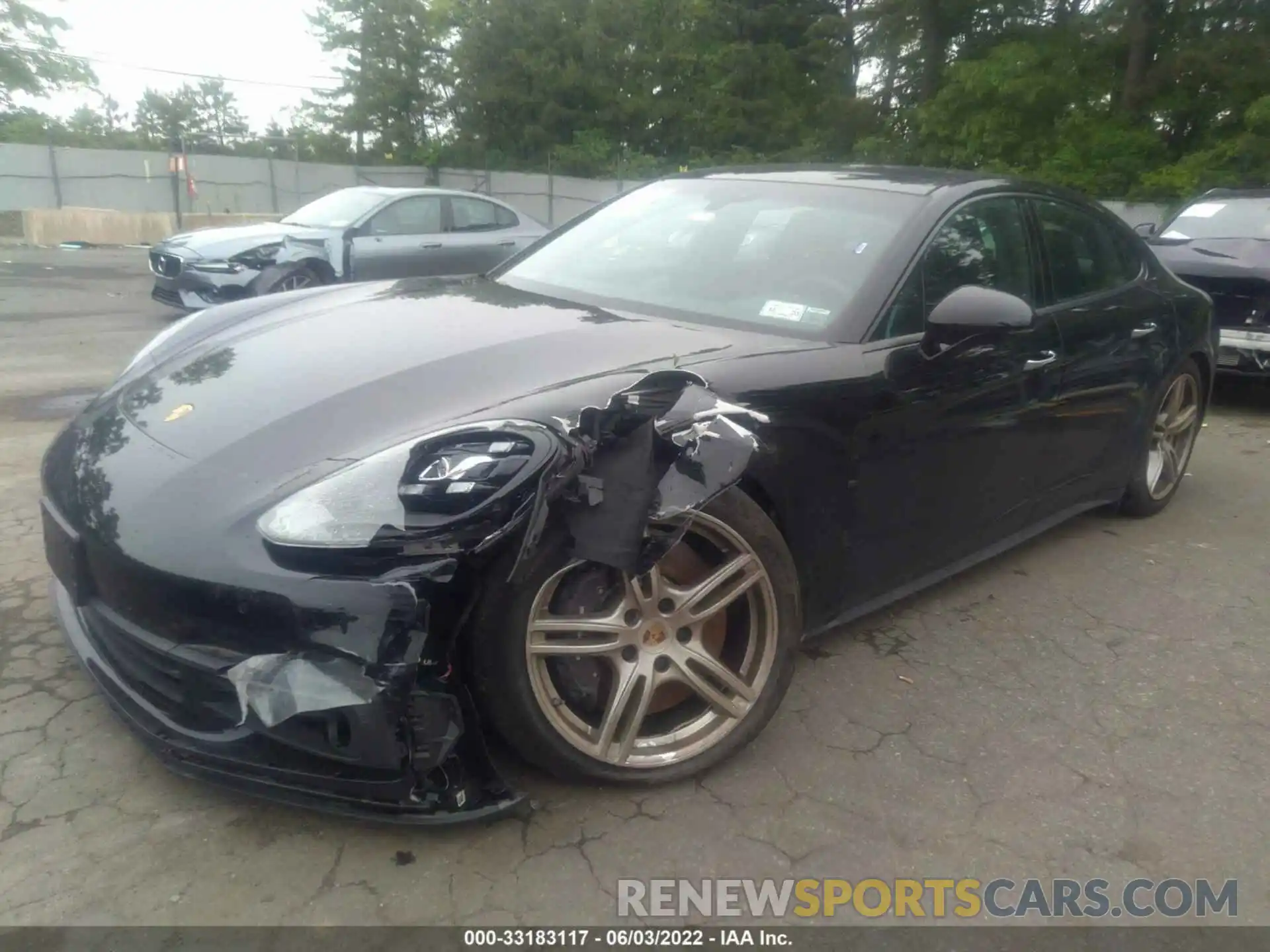 2 Photograph of a damaged car WP0AA2A77KL101904 PORSCHE PANAMERA 2019