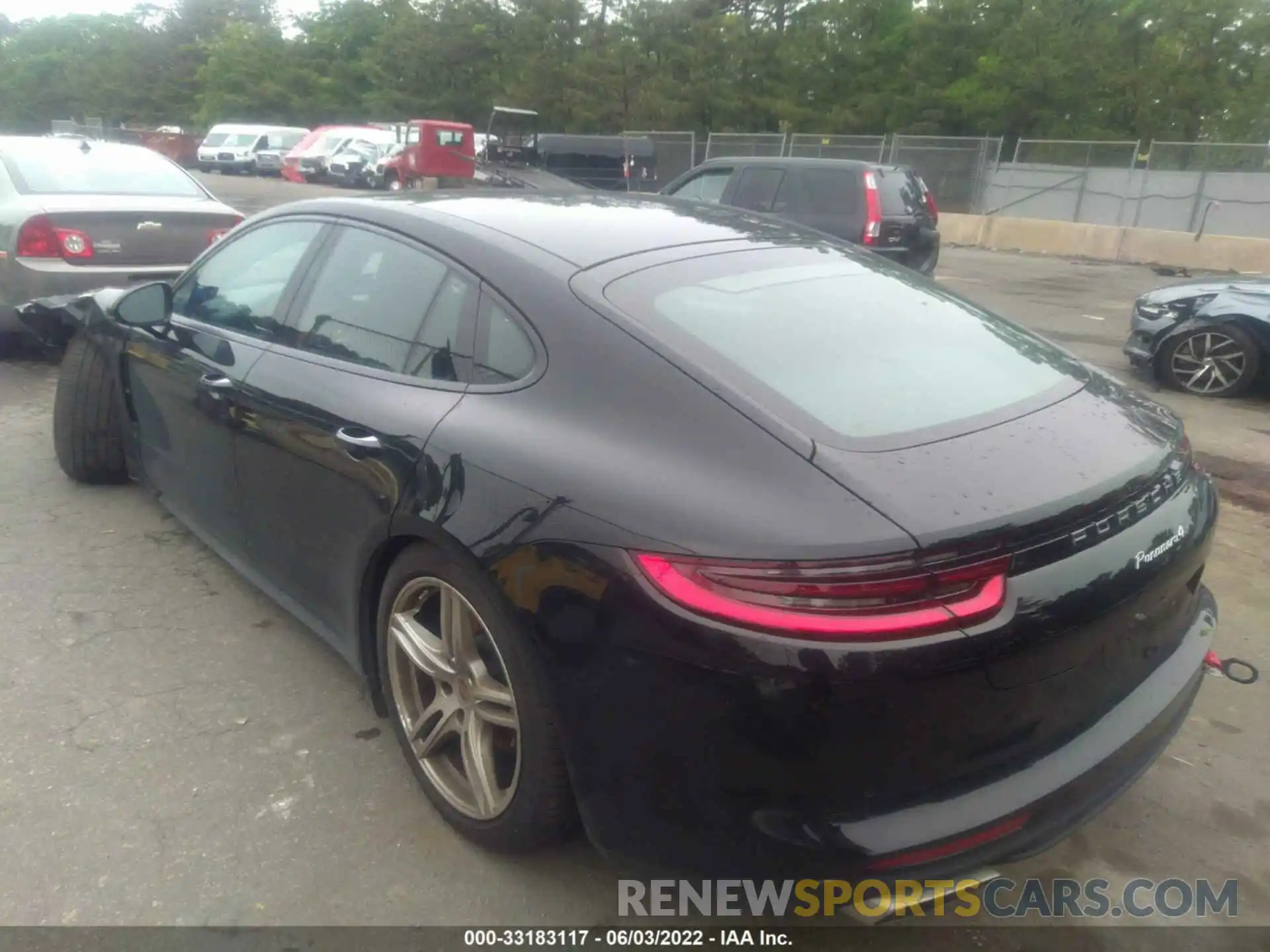 3 Photograph of a damaged car WP0AA2A77KL101904 PORSCHE PANAMERA 2019