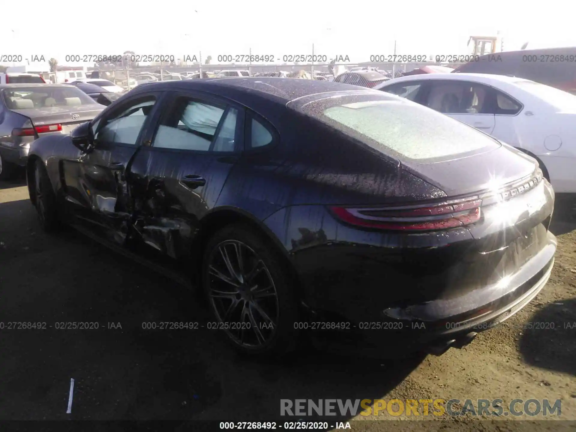 3 Фотография поврежденного автомобиля WP0AA2A77KL102342 PORSCHE PANAMERA 2019