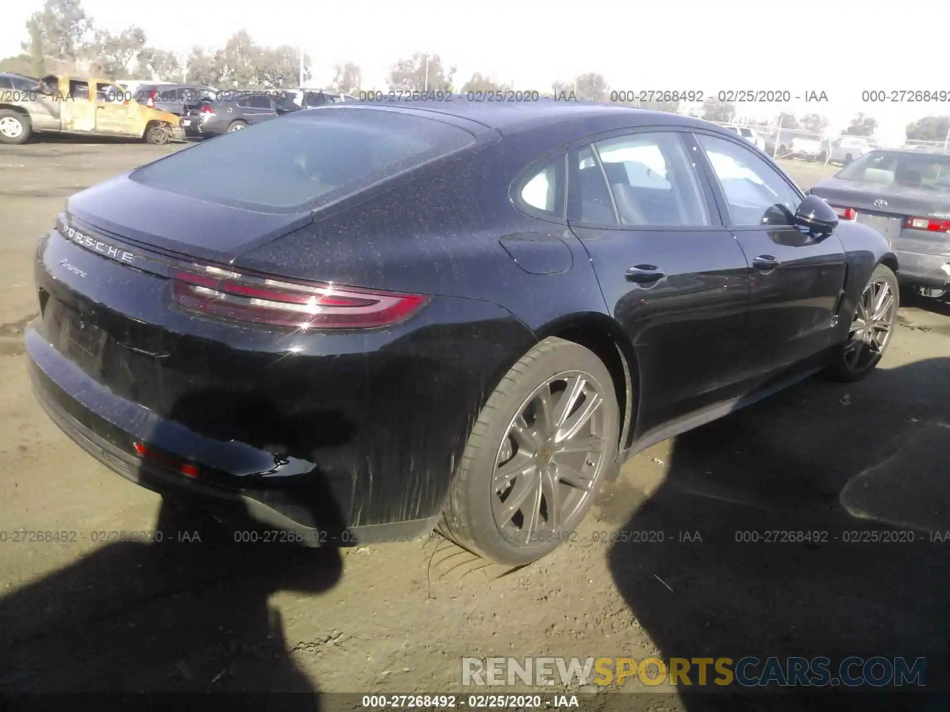 4 Photograph of a damaged car WP0AA2A77KL102342 PORSCHE PANAMERA 2019