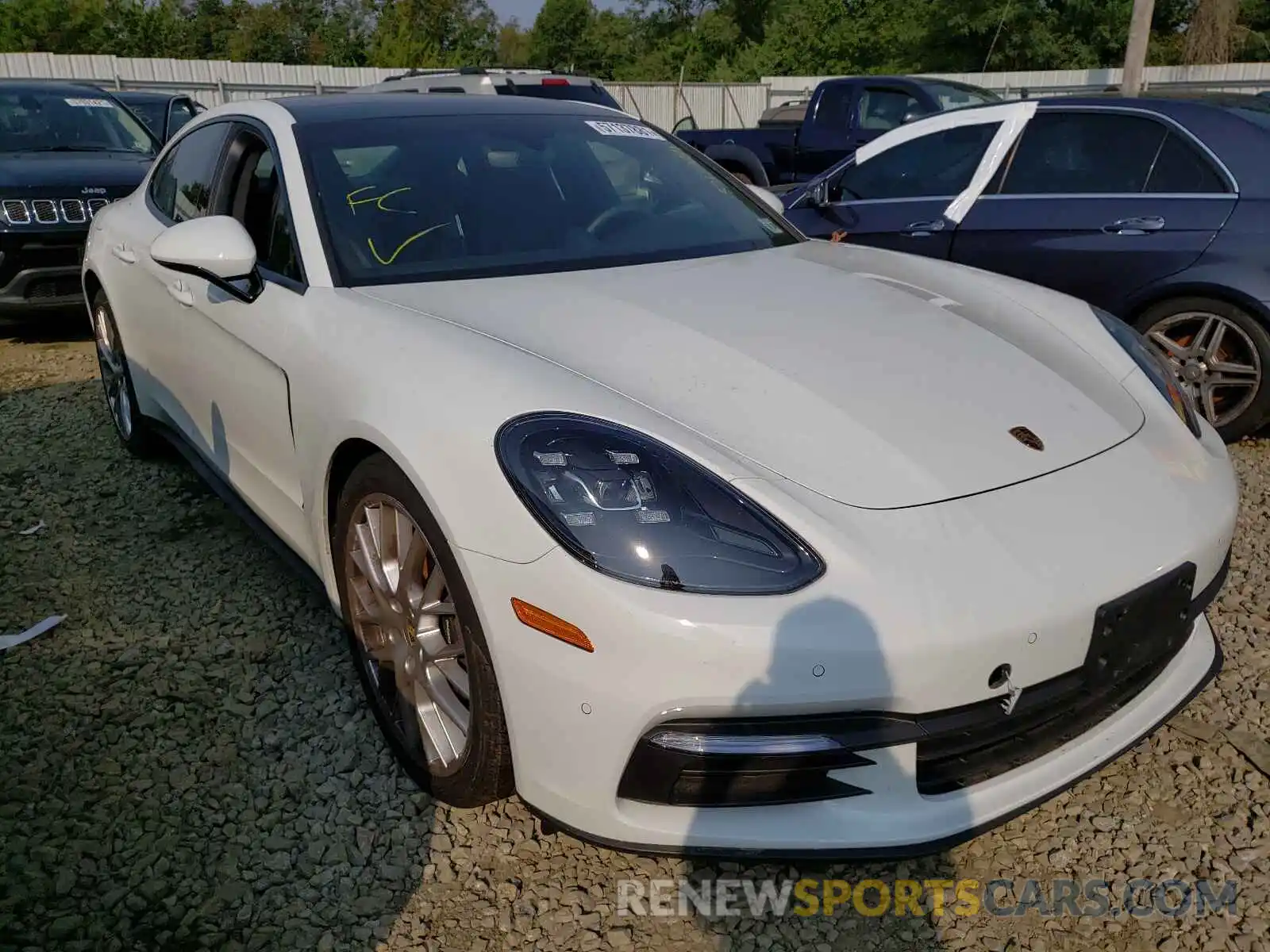 1 Photograph of a damaged car WP0AA2A78KL100941 PORSCHE PANAMERA 2019