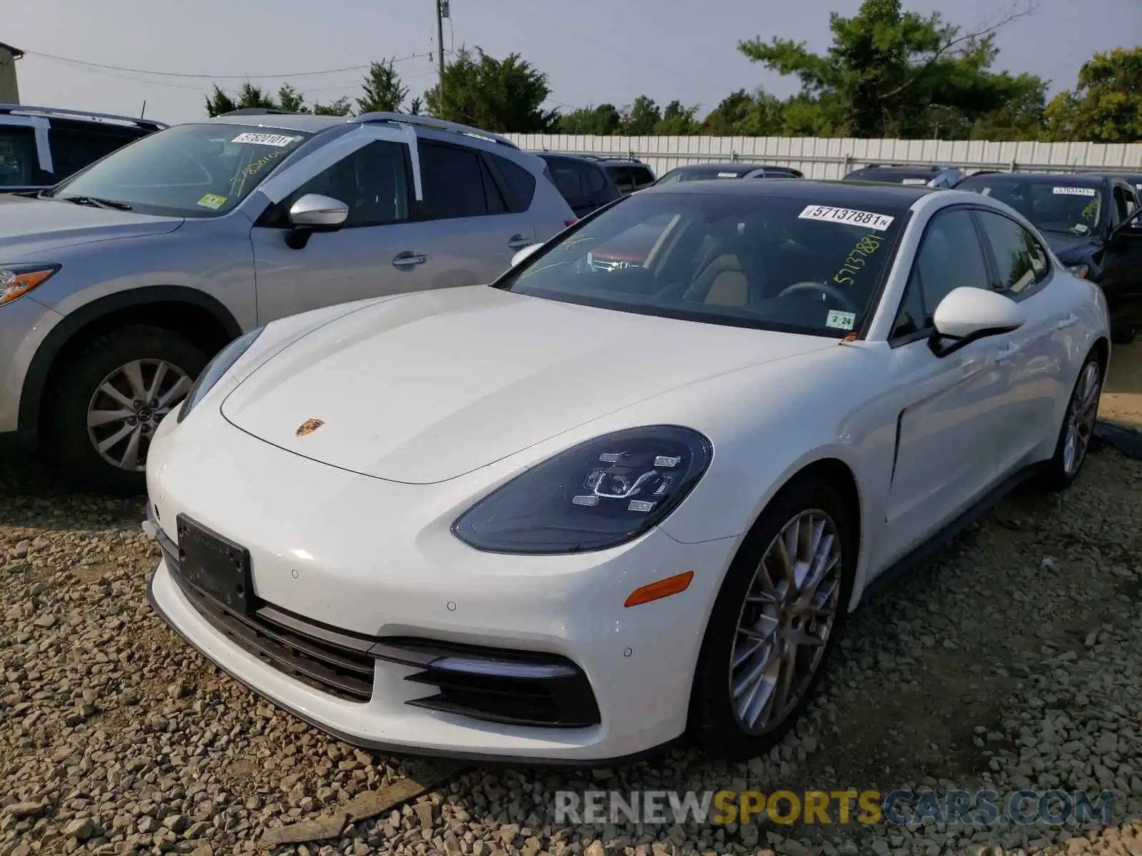 2 Photograph of a damaged car WP0AA2A78KL100941 PORSCHE PANAMERA 2019