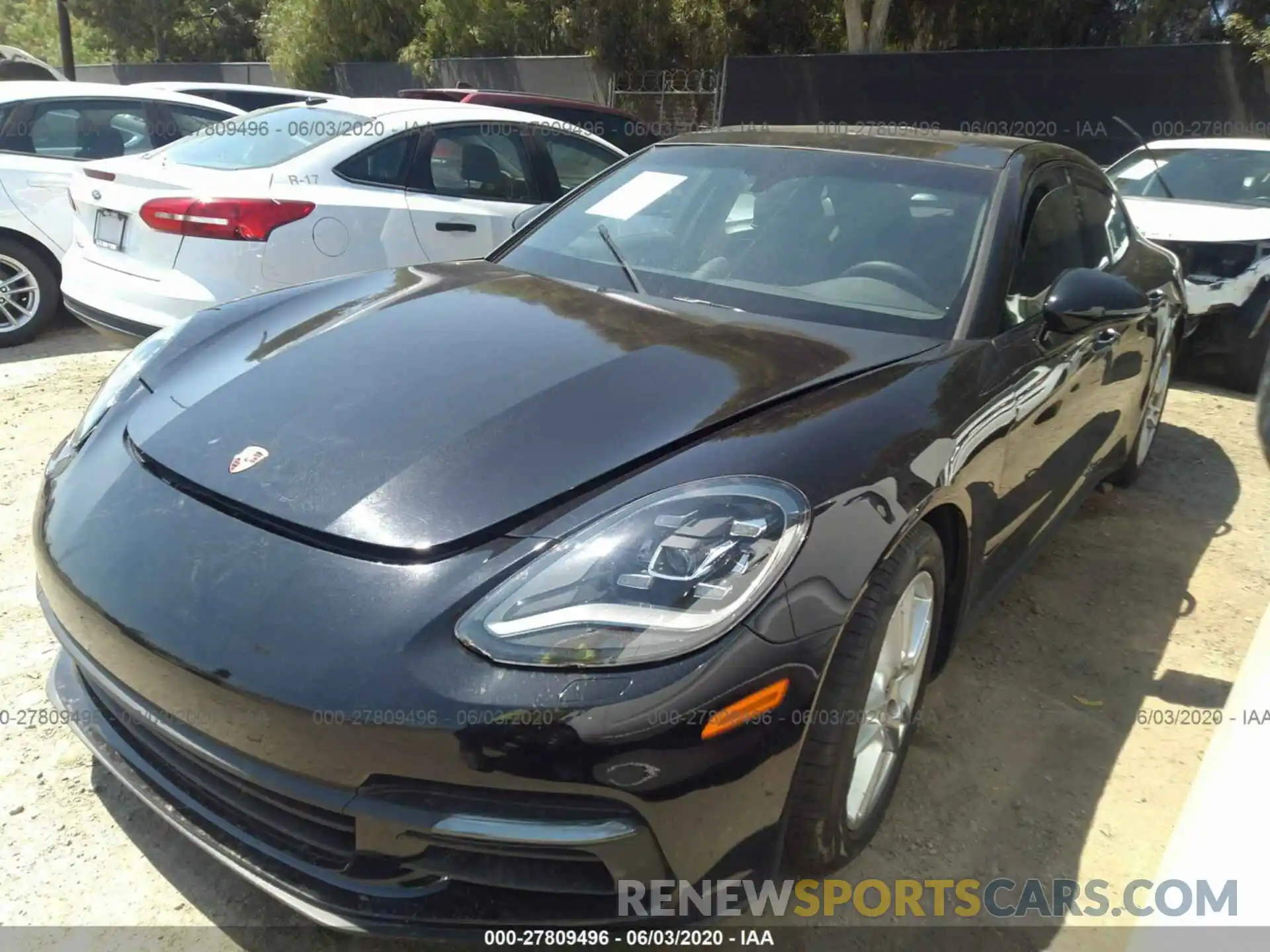 2 Photograph of a damaged car WP0AA2A79KL102133 PORSCHE PANAMERA 2019