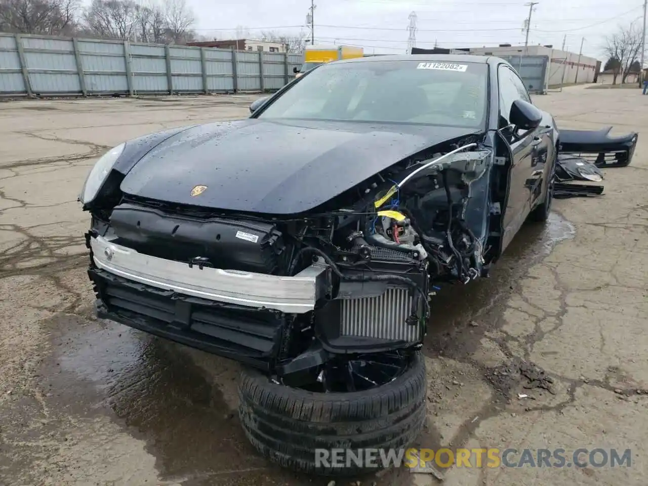 2 Photograph of a damaged car WP0AB2A74KL128281 PORSCHE PANAMERA 2019