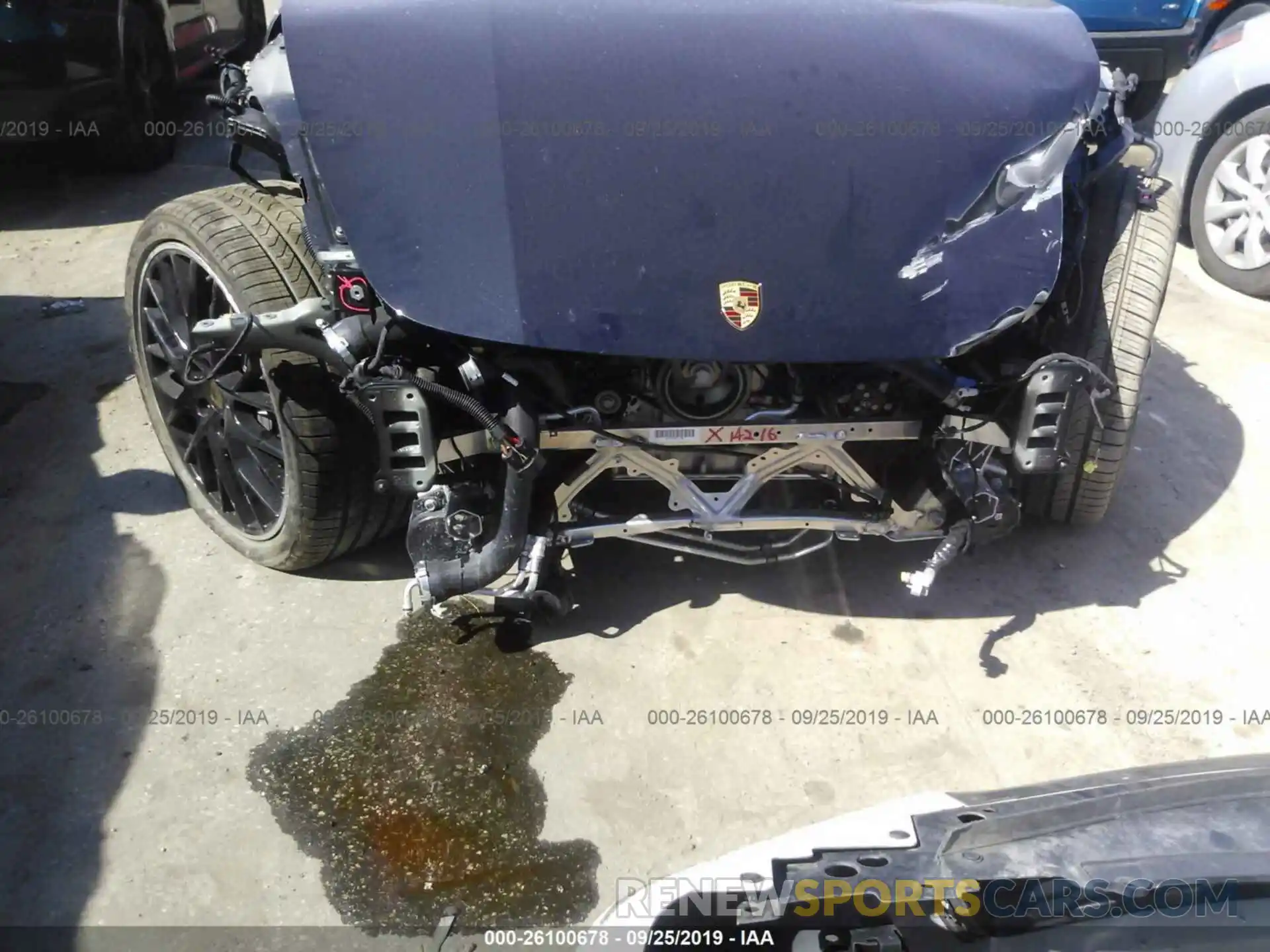 6 Photograph of a damaged car WP0AB2A74KL128314 PORSCHE PANAMERA 2019