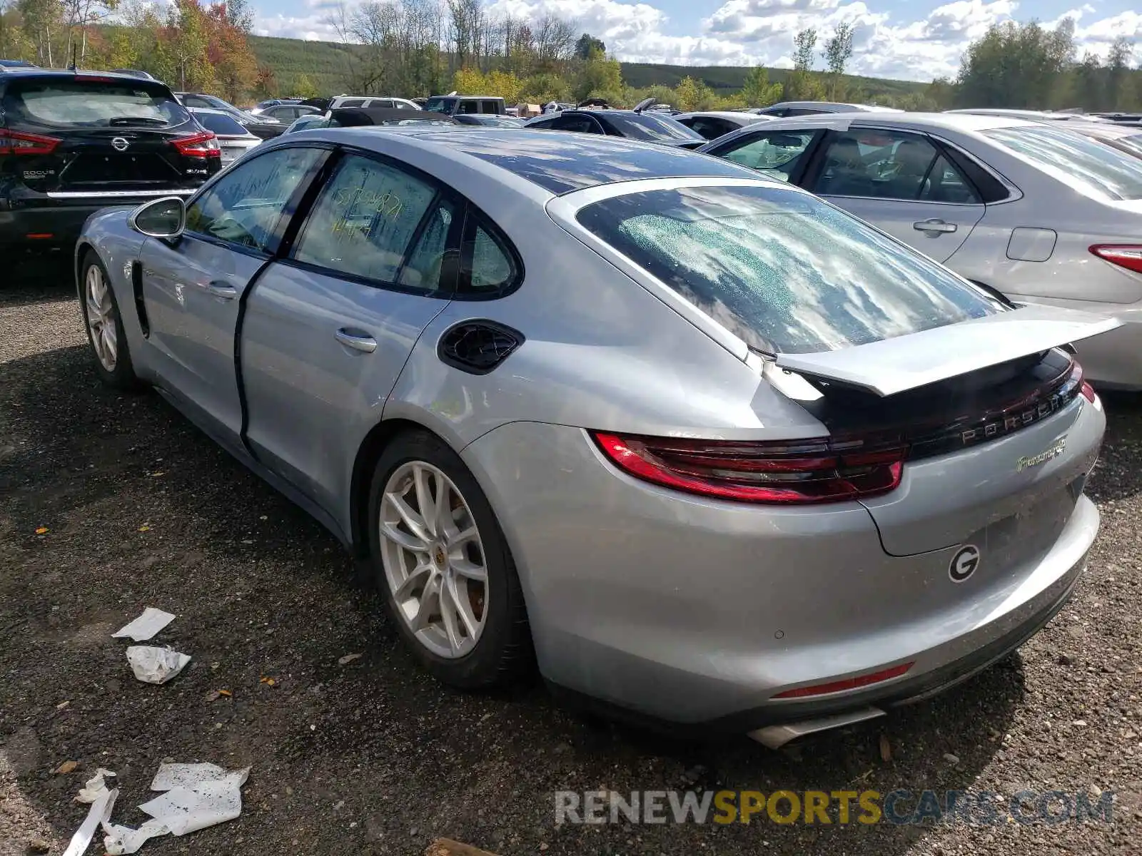 3 Photograph of a damaged car WP0AE2A70KL123571 PORSCHE PANAMERA 2019