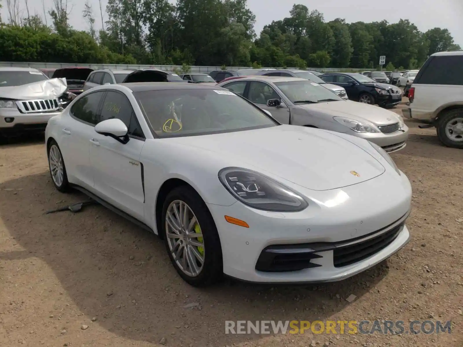 1 Photograph of a damaged car WP0AE2A71KL123448 PORSCHE PANAMERA 2019