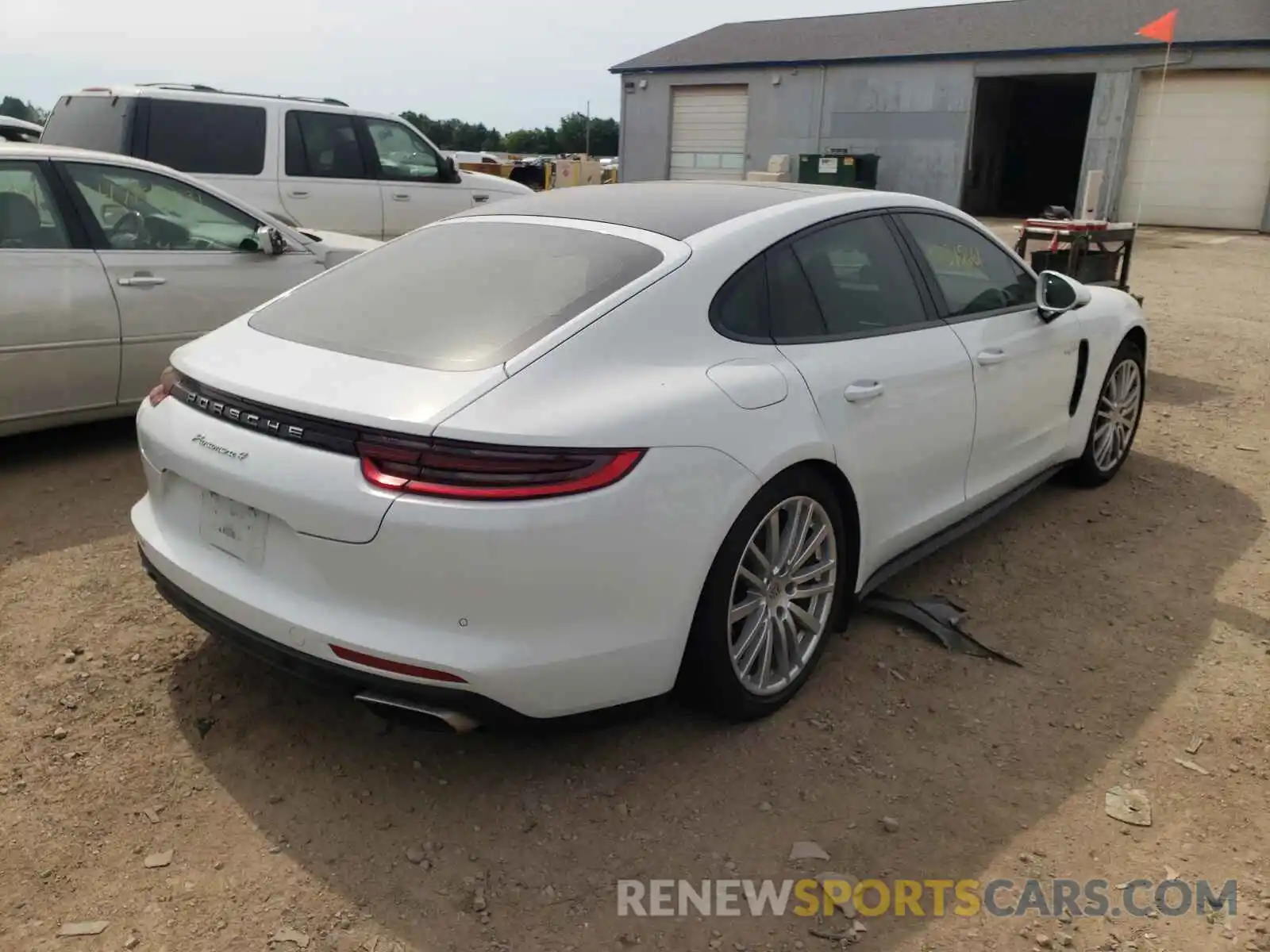 4 Photograph of a damaged car WP0AE2A71KL123448 PORSCHE PANAMERA 2019