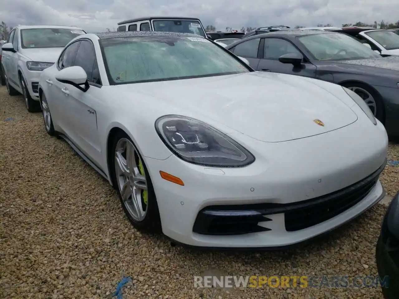 1 Photograph of a damaged car WP0AE2A74KL123301 PORSCHE PANAMERA 2019