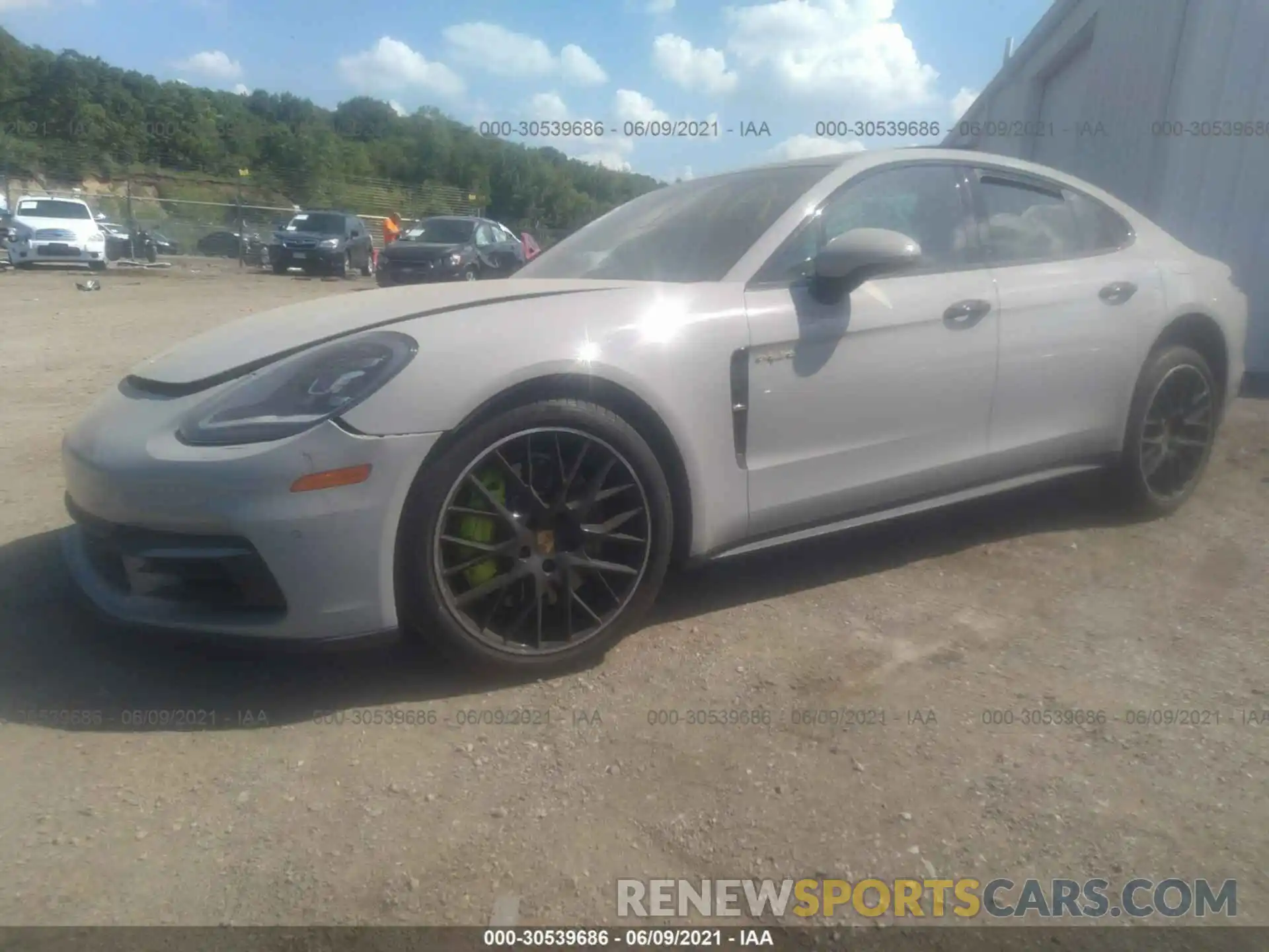 2 Photograph of a damaged car WP0AE2A74KL125095 PORSCHE PANAMERA 2019