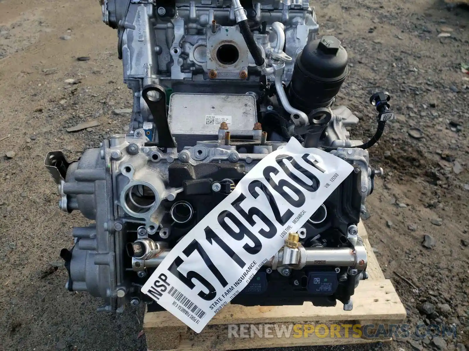 6 Photograph of a damaged car WP0AE2A74KL125260 PORSCHE PANAMERA 2019