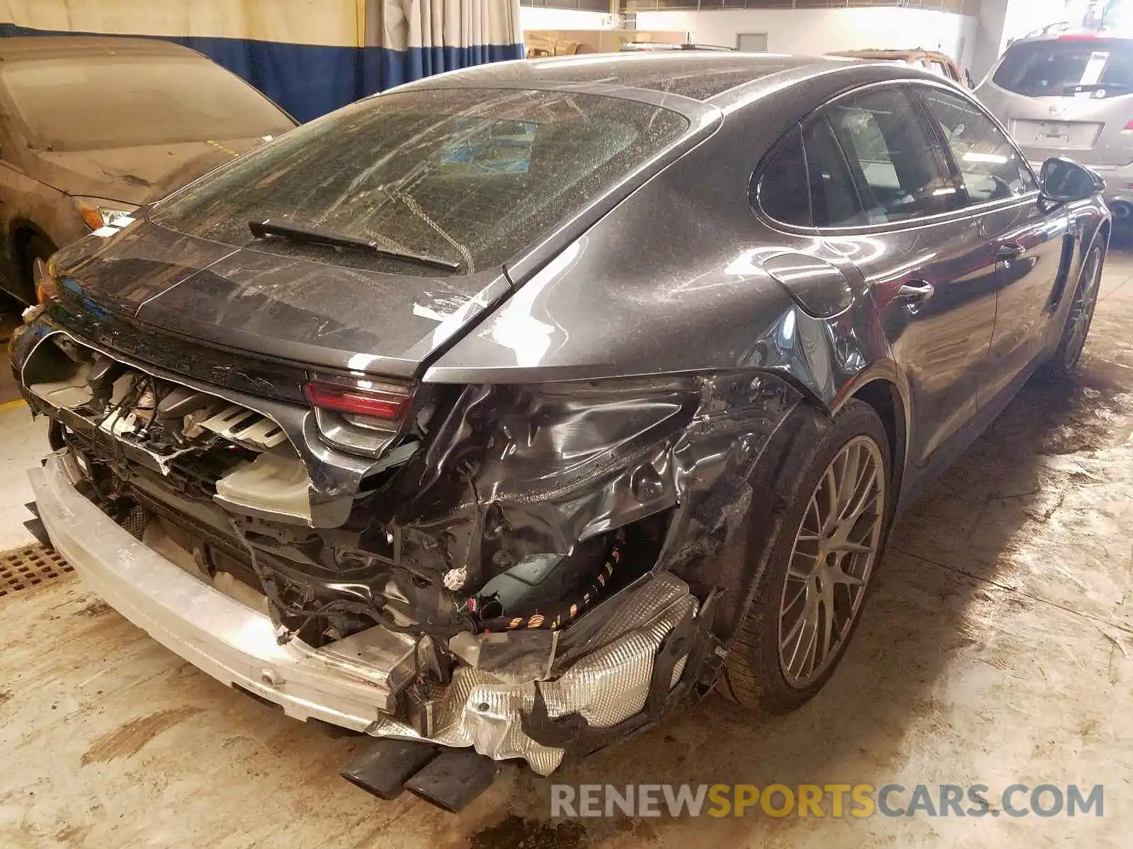 4 Photograph of a damaged car WP0AF2A70KL145308 PORSCHE PANAMERA 2019