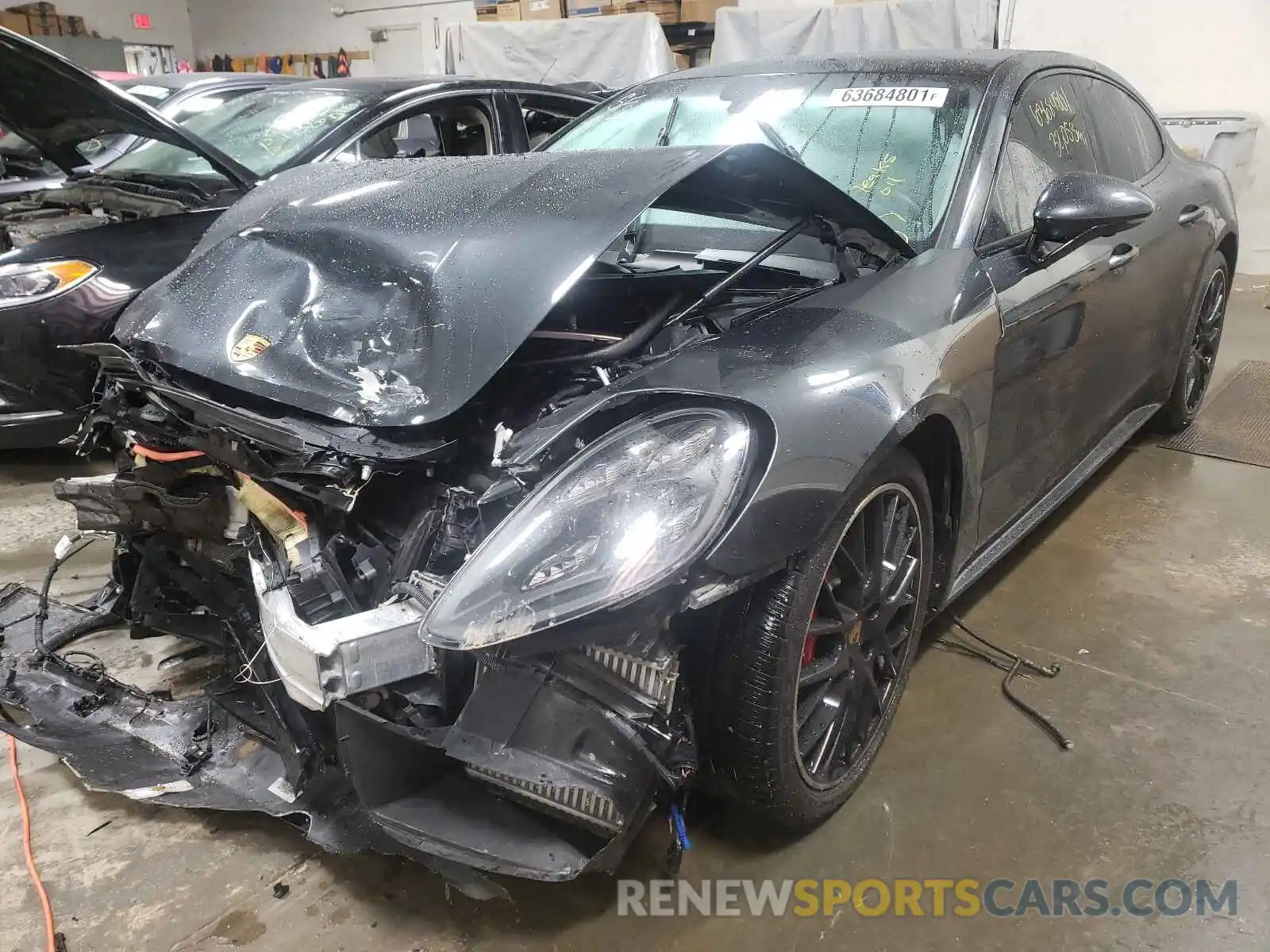 2 Photograph of a damaged car WP0AF2A74KL145361 PORSCHE PANAMERA 2019