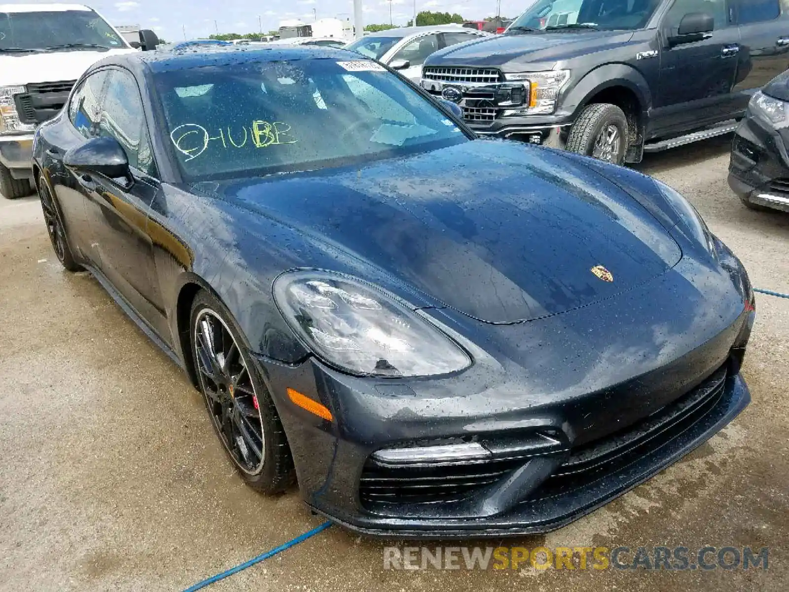 1 Photograph of a damaged car WP0AF2A77KL145211 PORSCHE PANAMERA 2019