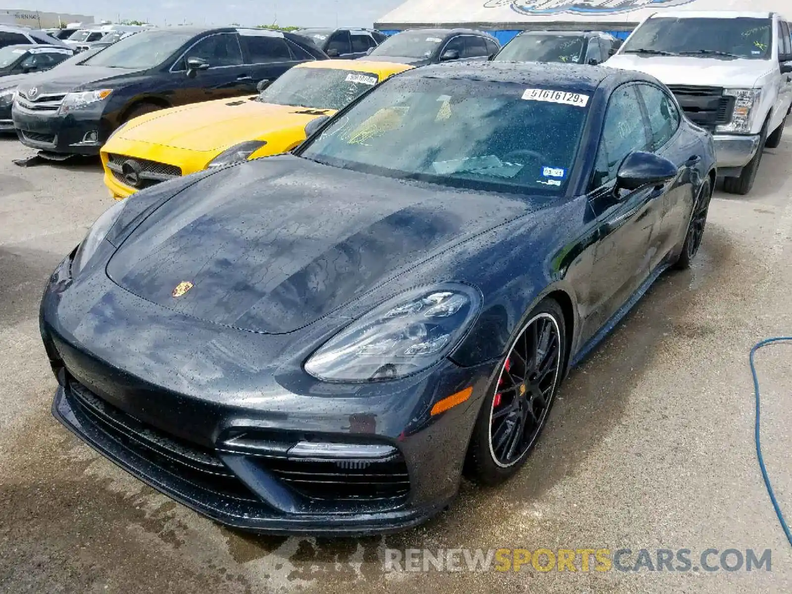 2 Photograph of a damaged car WP0AF2A77KL145211 PORSCHE PANAMERA 2019