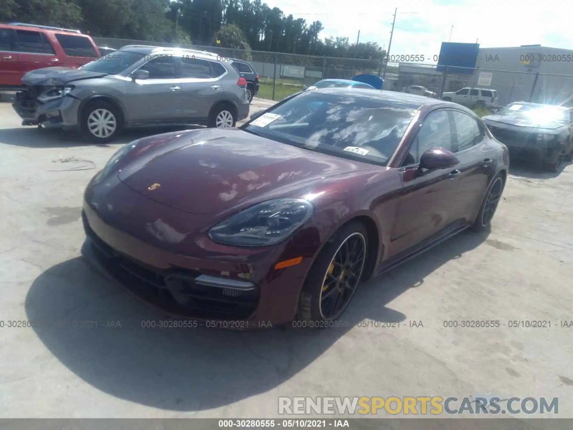 2 Photograph of a damaged car WP0AF2A78KL145394 PORSCHE PANAMERA 2019