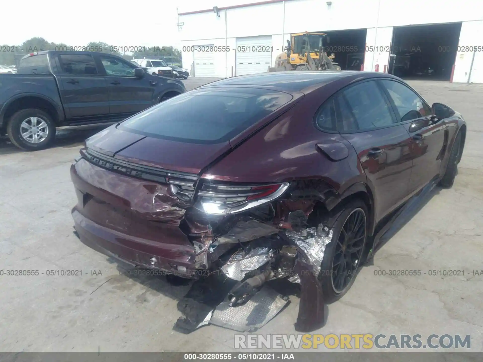 6 Photograph of a damaged car WP0AF2A78KL145394 PORSCHE PANAMERA 2019