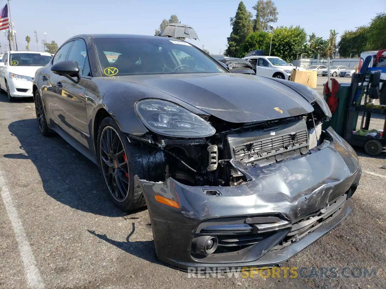 1 Photograph of a damaged car WP0AF2A79KL145257 PORSCHE PANAMERA 2019