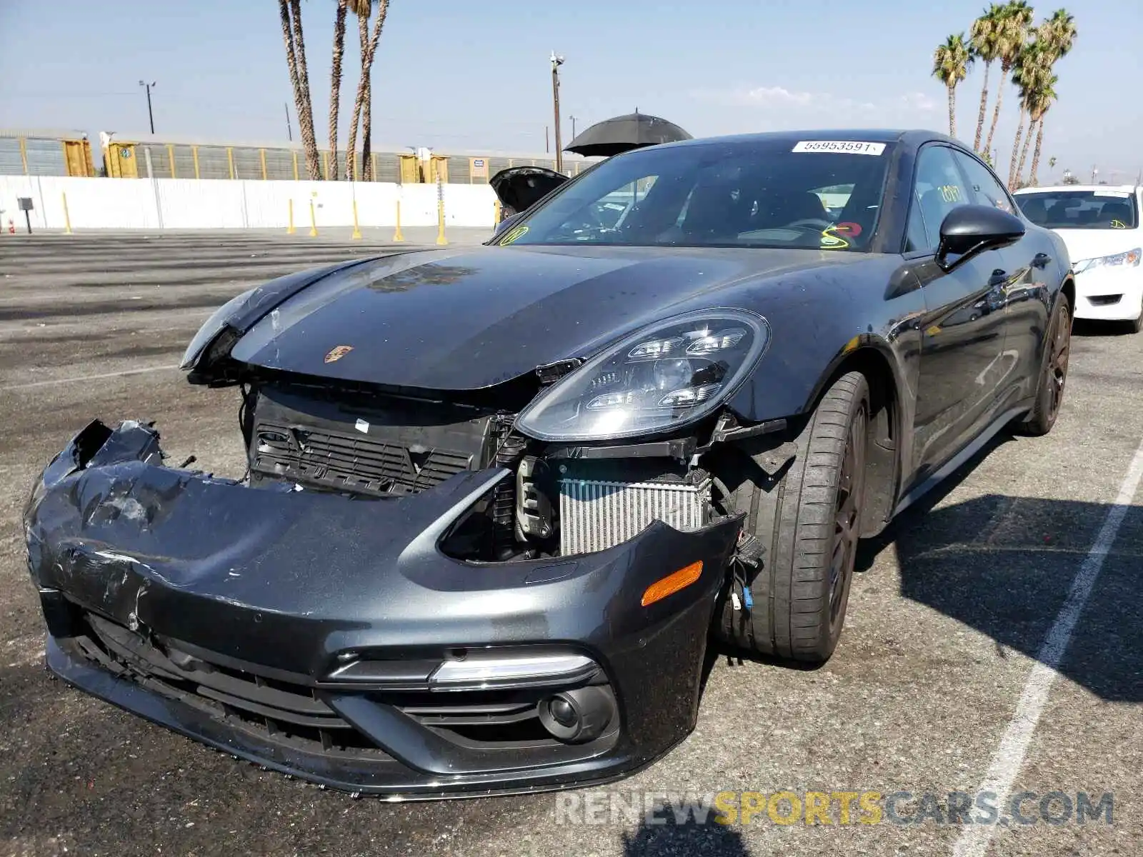 2 Photograph of a damaged car WP0AF2A79KL145257 PORSCHE PANAMERA 2019