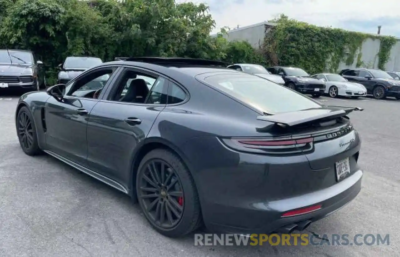 3 Photograph of a damaged car WP0AG2A70KL140154 PORSCHE PANAMERA 2019