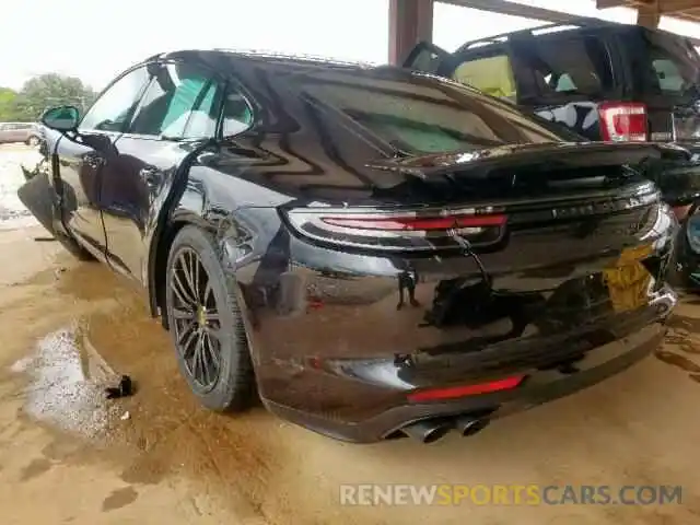 3 Photograph of a damaged car WP0AG2A74KL139363 PORSCHE PANAMERA 2019