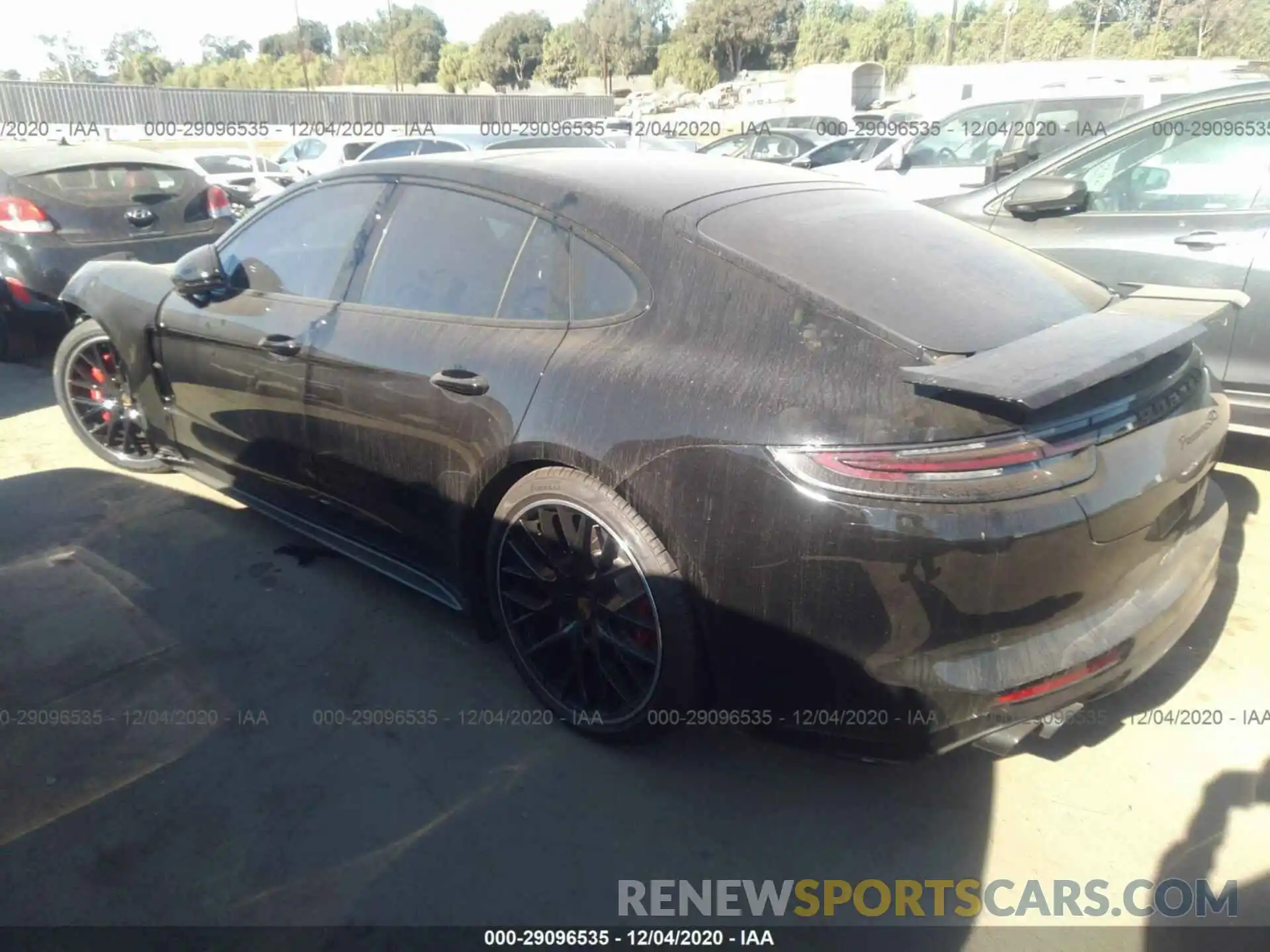 3 Photograph of a damaged car WP0AG2A74KL139685 PORSCHE PANAMERA 2019