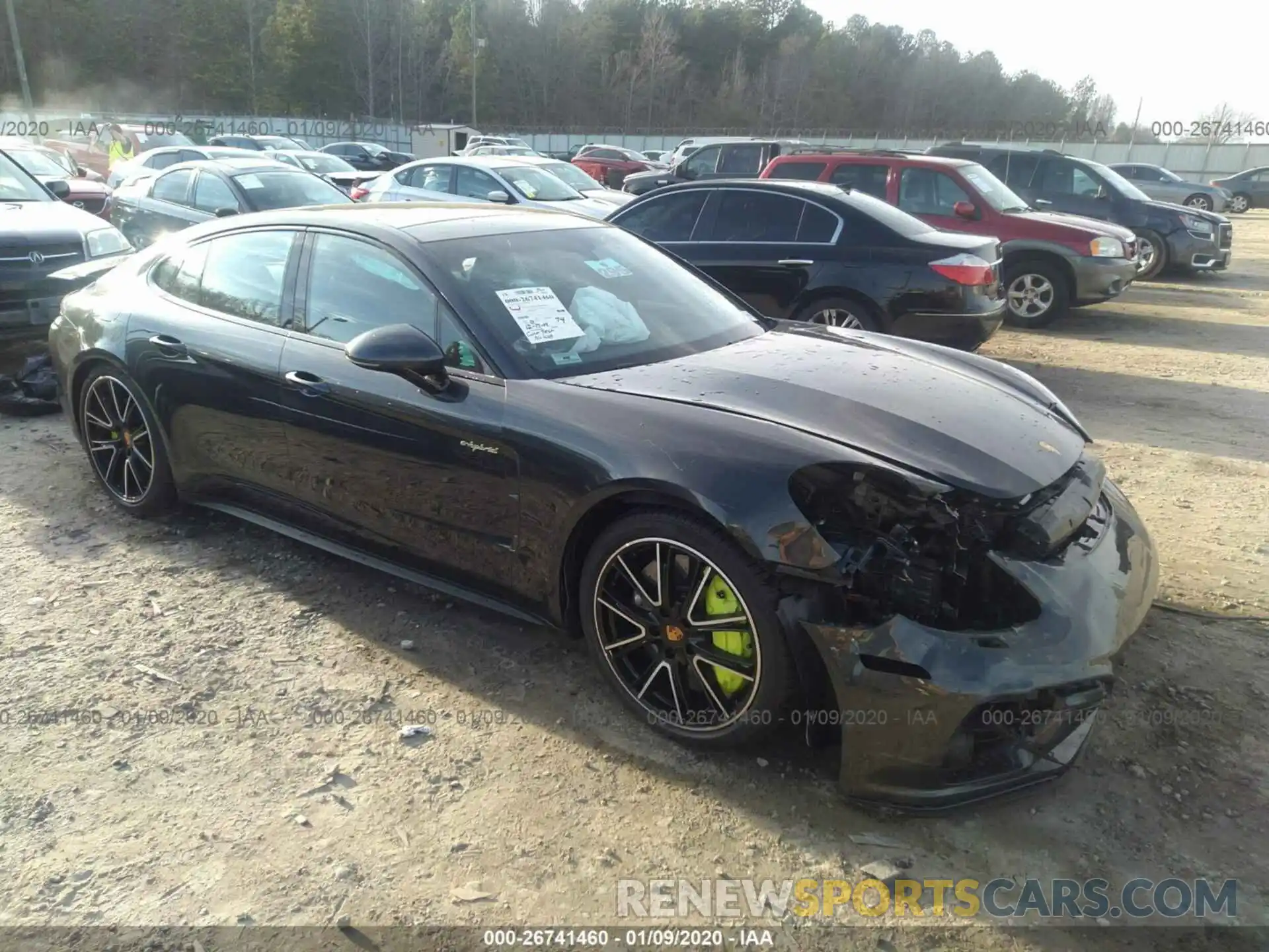 1 Photograph of a damaged car WP0AH2A70KL147280 PORSCHE PANAMERA 2019