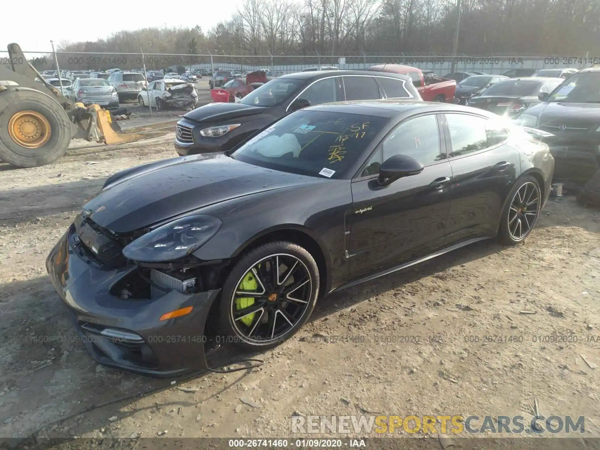 2 Photograph of a damaged car WP0AH2A70KL147280 PORSCHE PANAMERA 2019