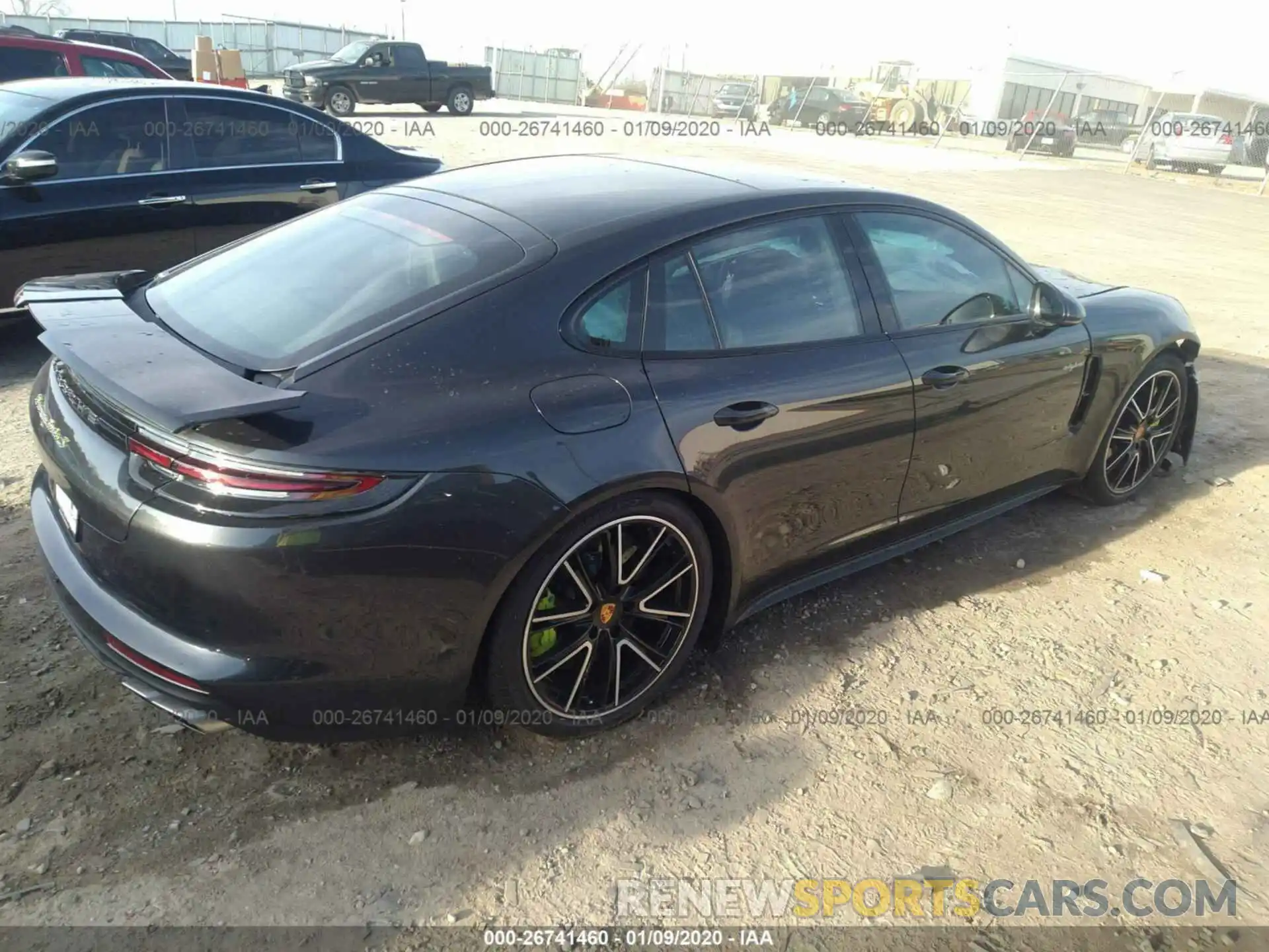 4 Photograph of a damaged car WP0AH2A70KL147280 PORSCHE PANAMERA 2019