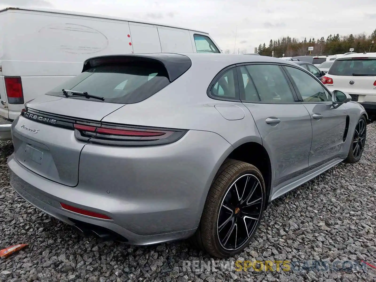 4 Photograph of a damaged car WP0CB2A71KL186020 PORSCHE PANAMERA 2019