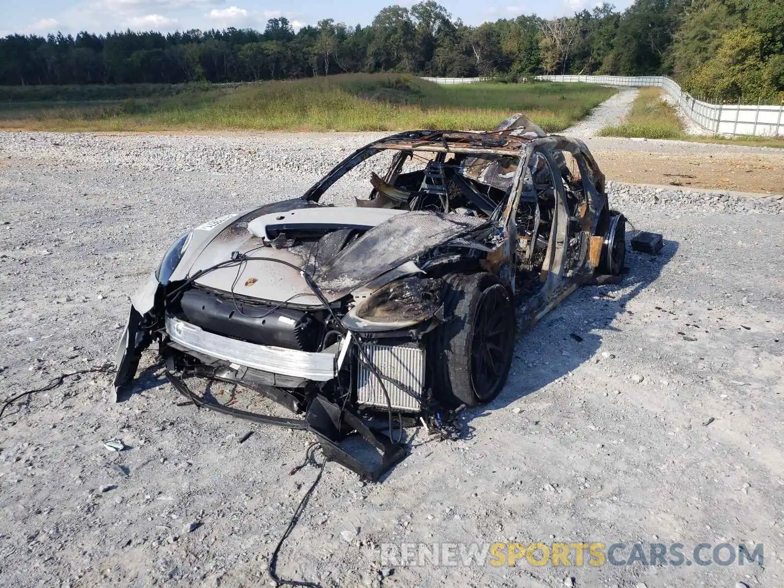 2 Photograph of a damaged car WP0CH2A70KL196083 PORSCHE PANAMERA 2019