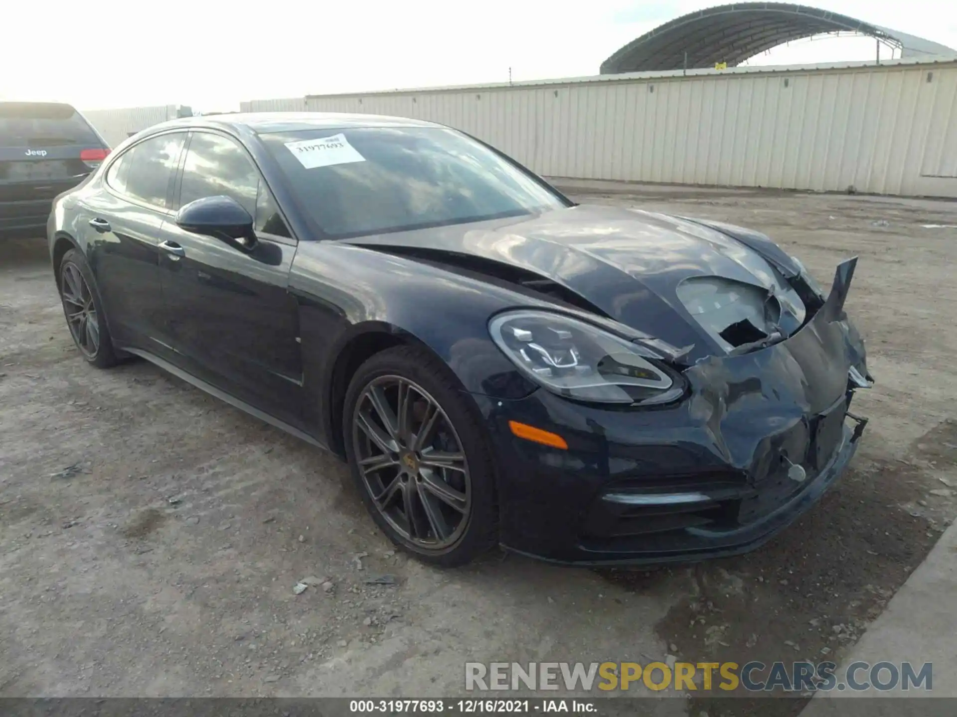 1 Photograph of a damaged car WP0AA2A72LL103271 PORSCHE PANAMERA 2020