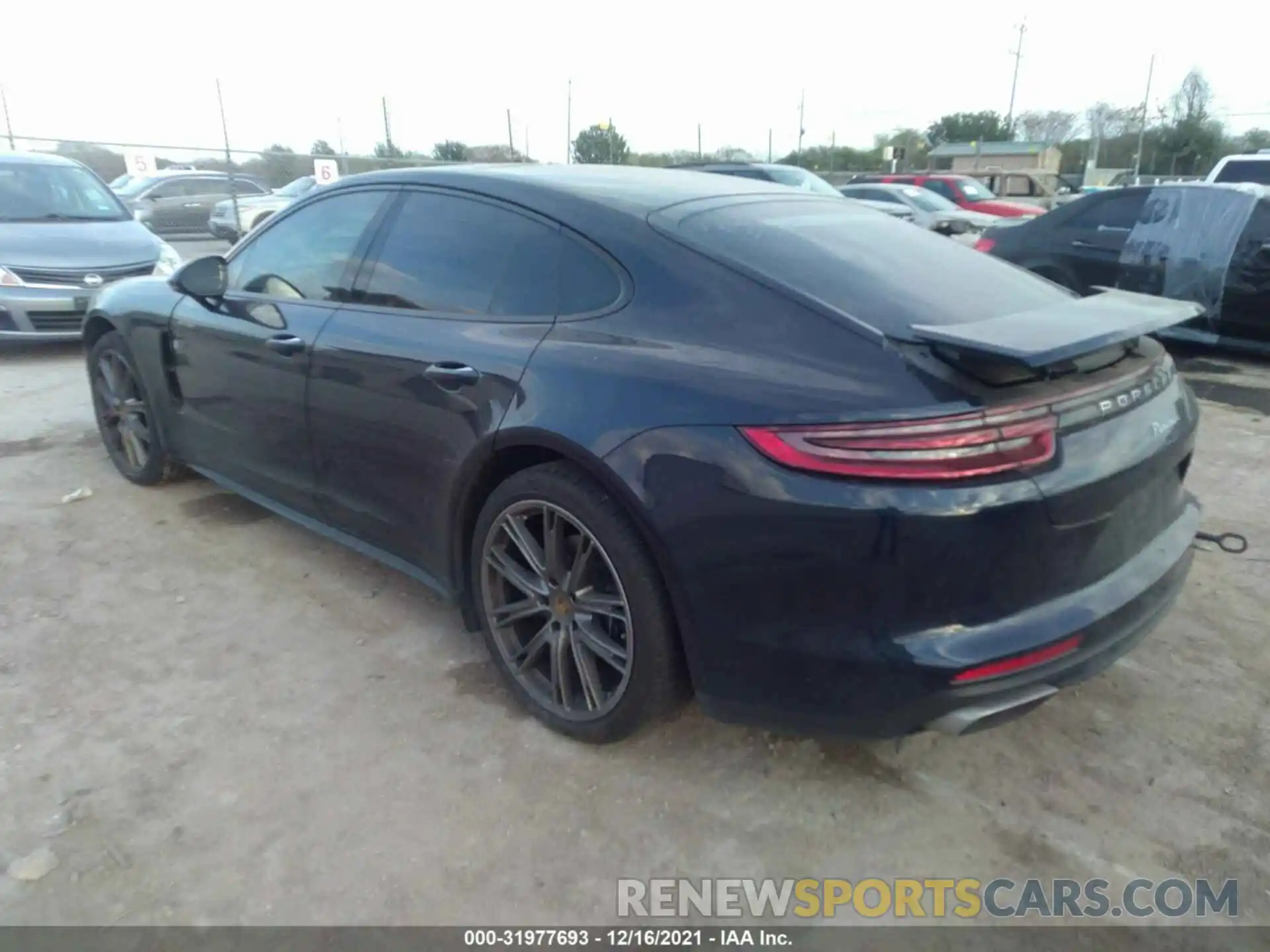 3 Photograph of a damaged car WP0AA2A72LL103271 PORSCHE PANAMERA 2020