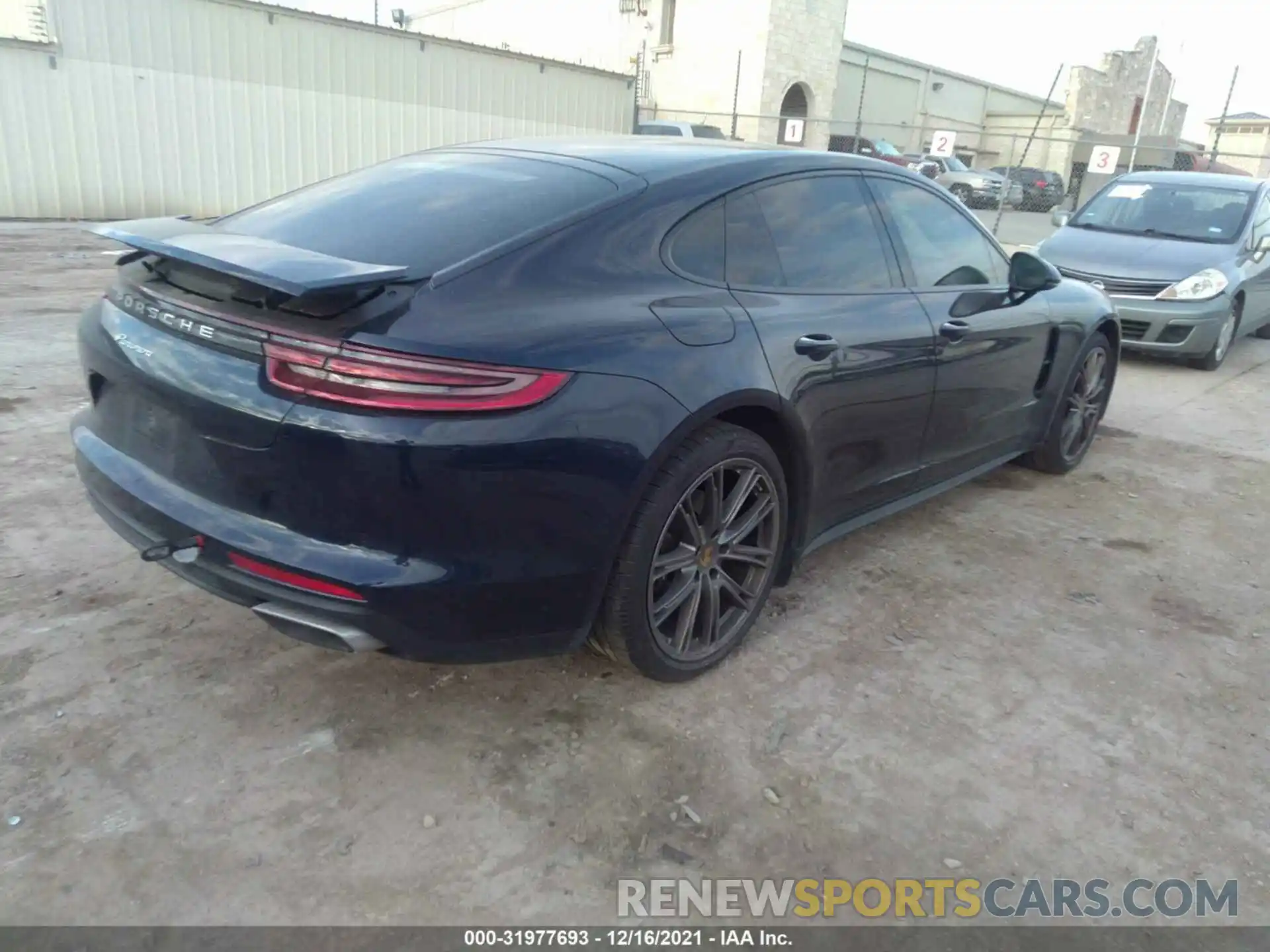 4 Photograph of a damaged car WP0AA2A72LL103271 PORSCHE PANAMERA 2020