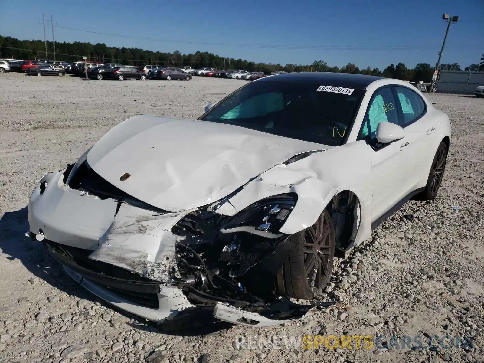 2 Photograph of a damaged car WP0AA2A73LL101691 PORSCHE PANAMERA 2020