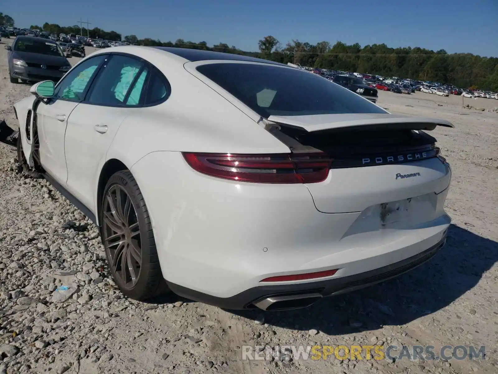 3 Photograph of a damaged car WP0AA2A73LL101691 PORSCHE PANAMERA 2020