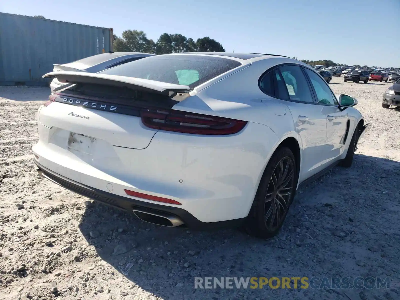 4 Photograph of a damaged car WP0AA2A73LL101691 PORSCHE PANAMERA 2020