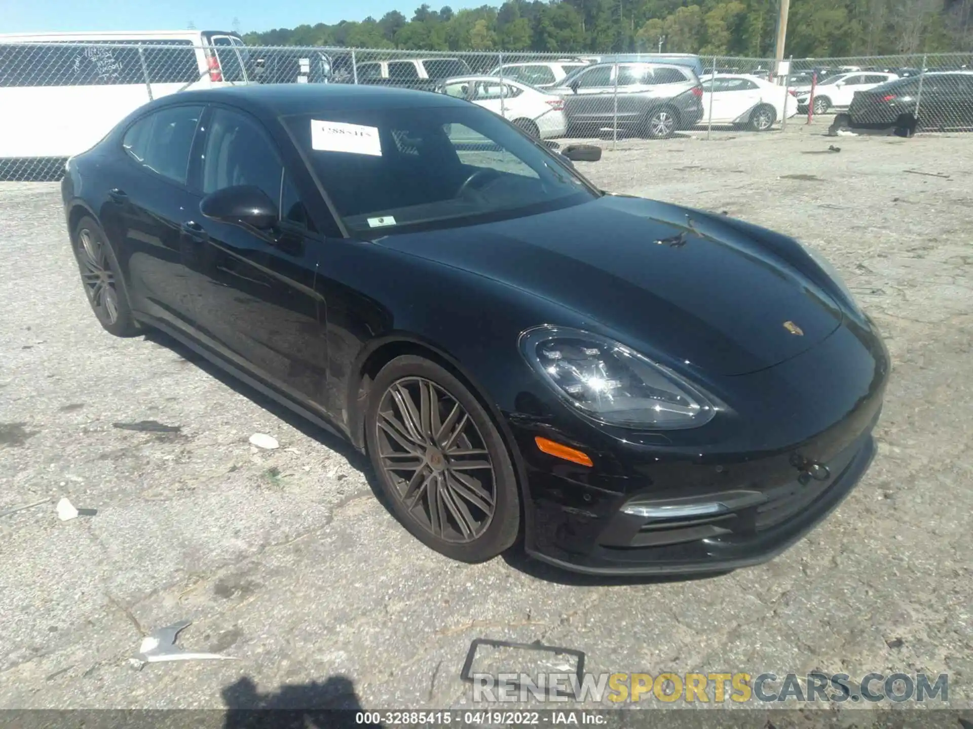 1 Photograph of a damaged car WP0AA2A74LL100260 PORSCHE PANAMERA 2020