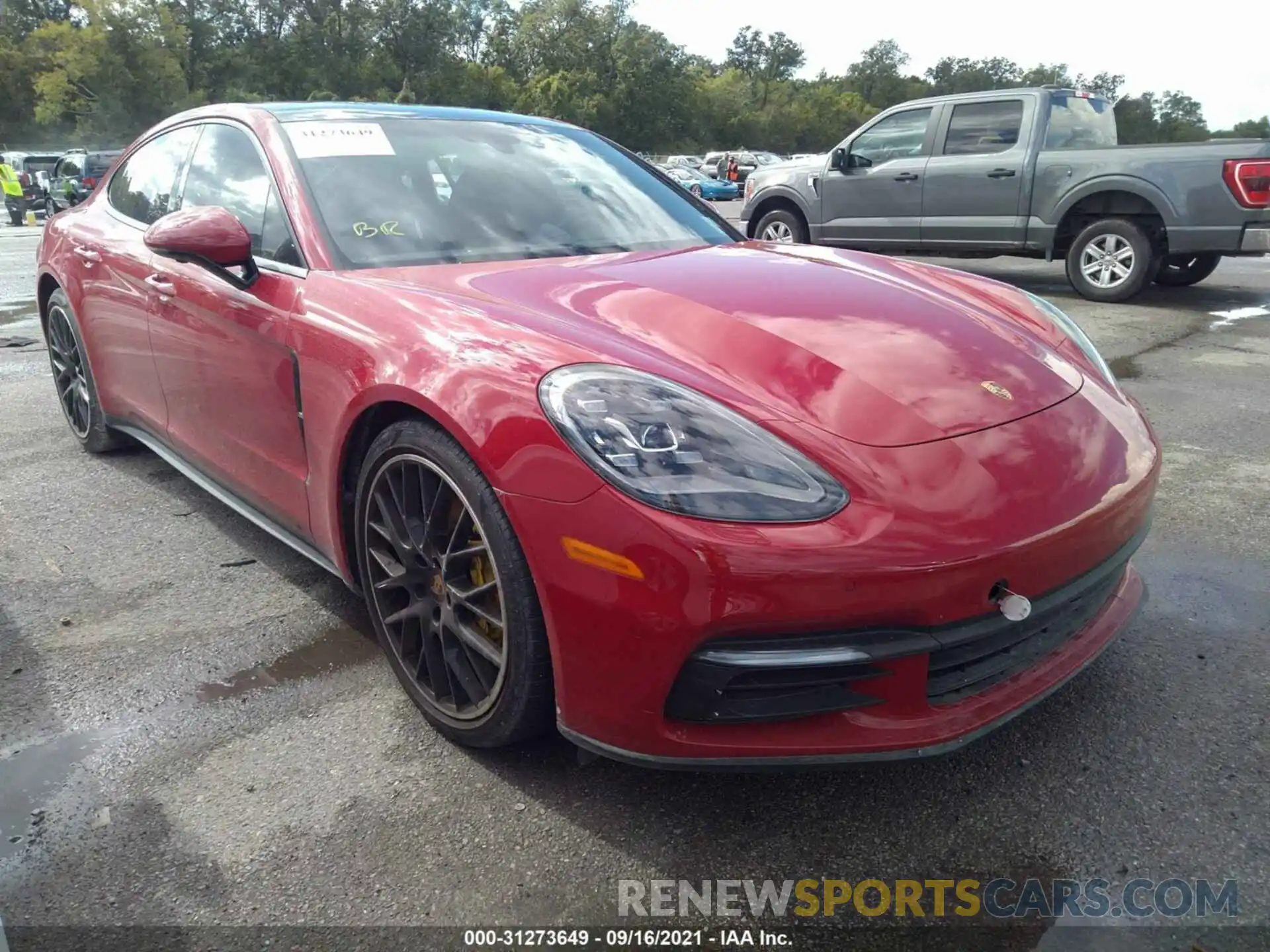 1 Photograph of a damaged car WP0AA2A74LL101831 PORSCHE PANAMERA 2020