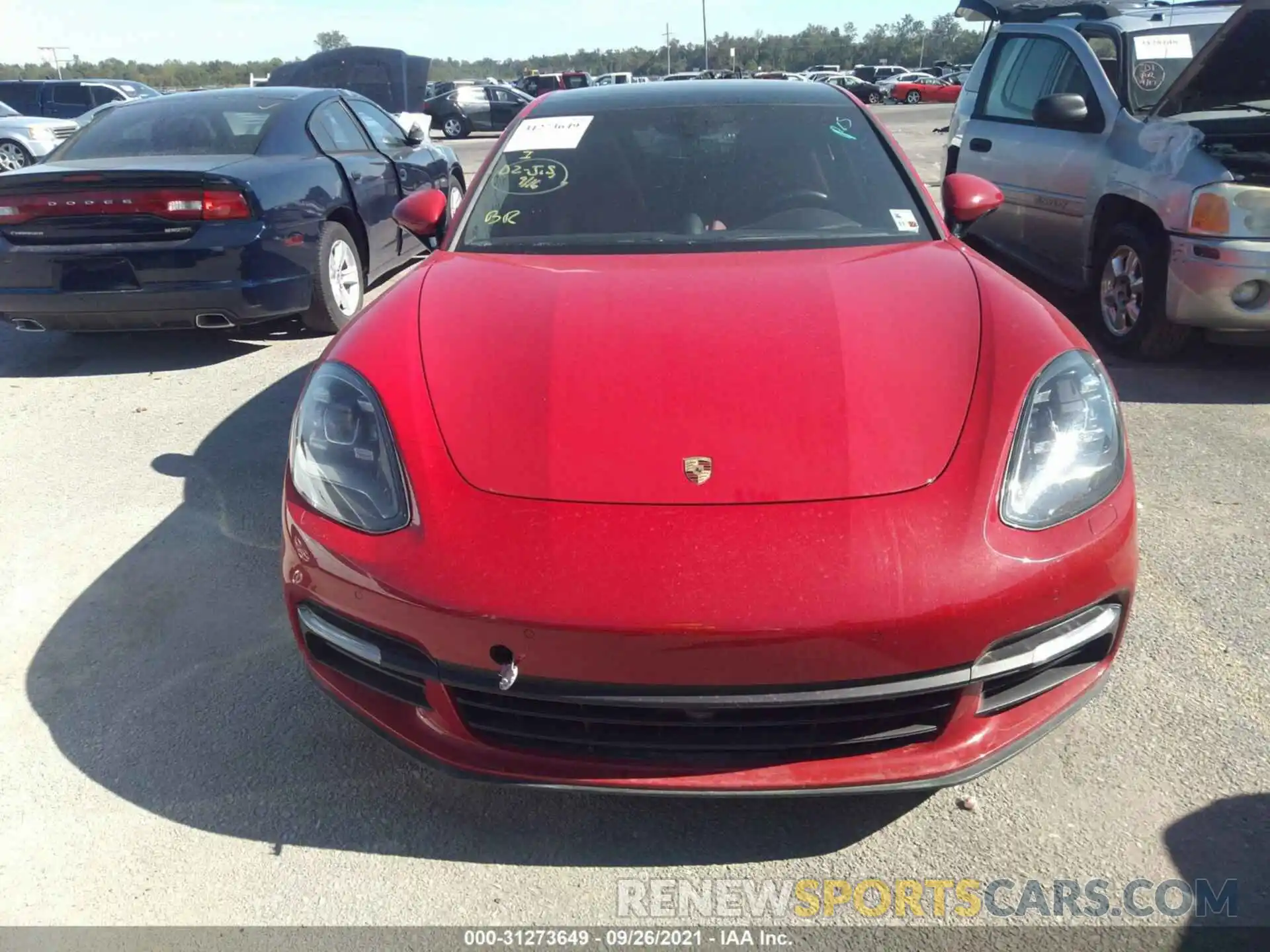 6 Photograph of a damaged car WP0AA2A74LL101831 PORSCHE PANAMERA 2020